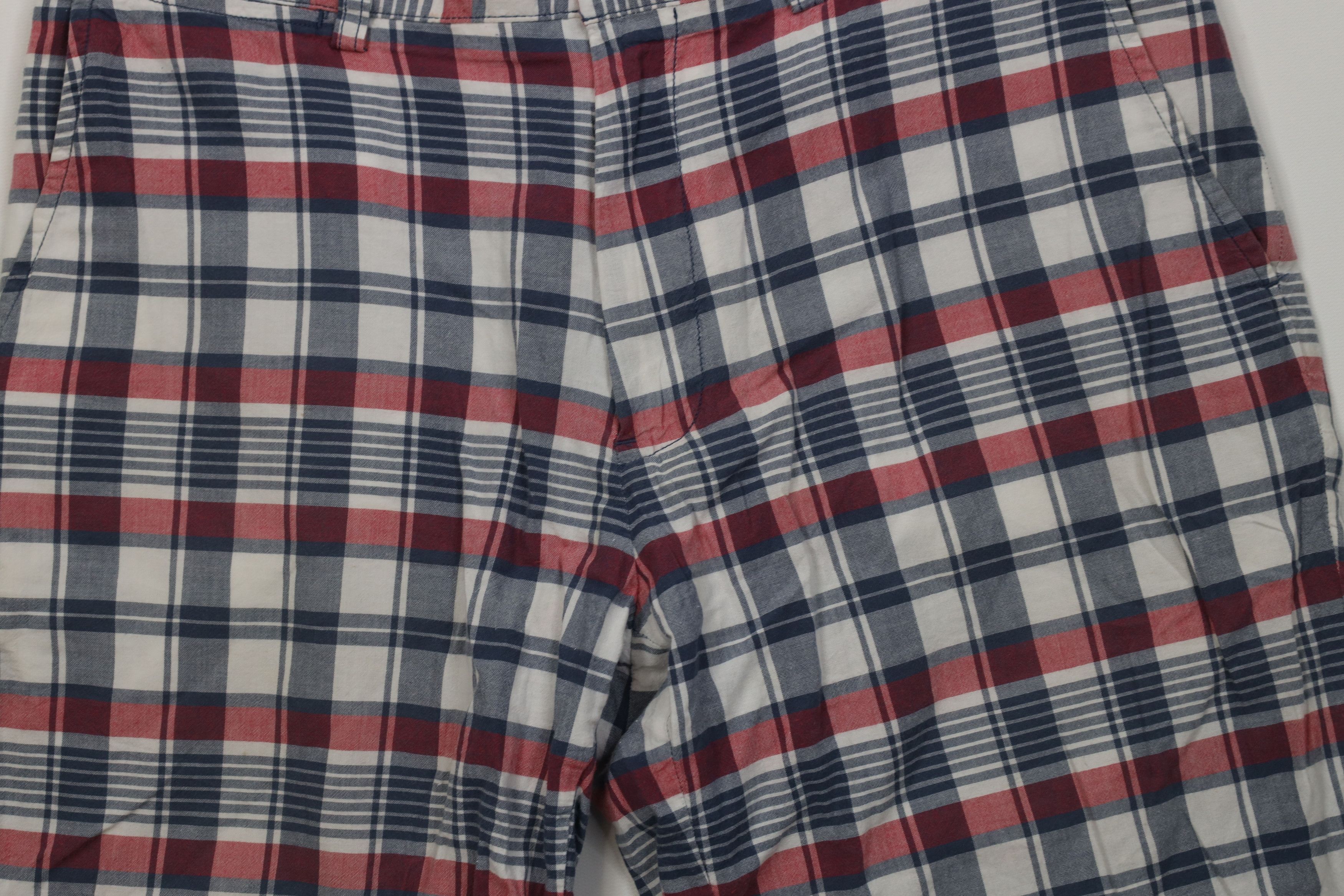 Ralph Lauren Vintage 90s Ralph Lauren Plaid Golf Chino Shorts Cotton Size US 32 / EU 48 - 3 Thumbnail