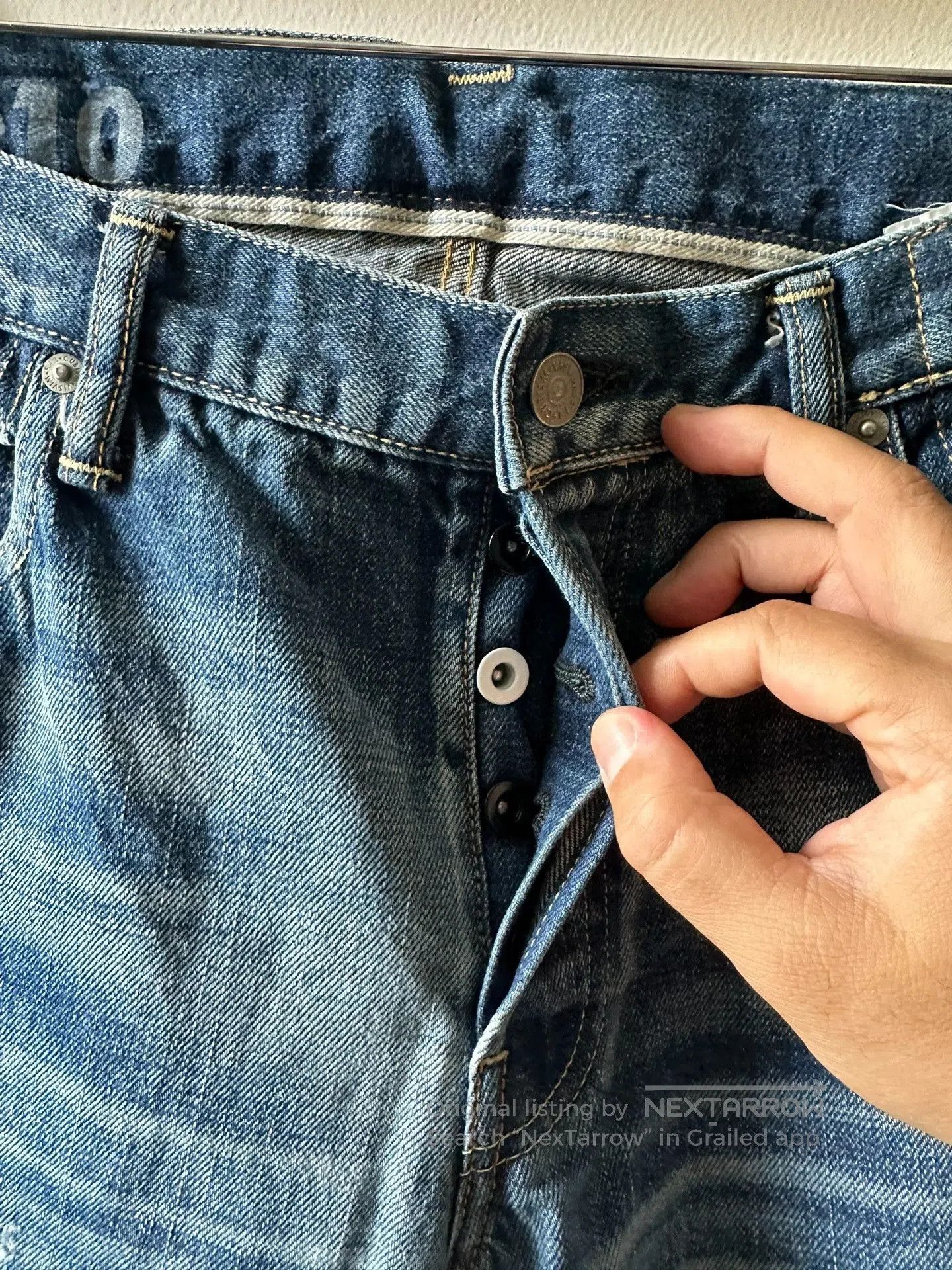 Visvim visvim social sculpture washed denim pants. Size US 34 / EU 50 - 6 Thumbnail