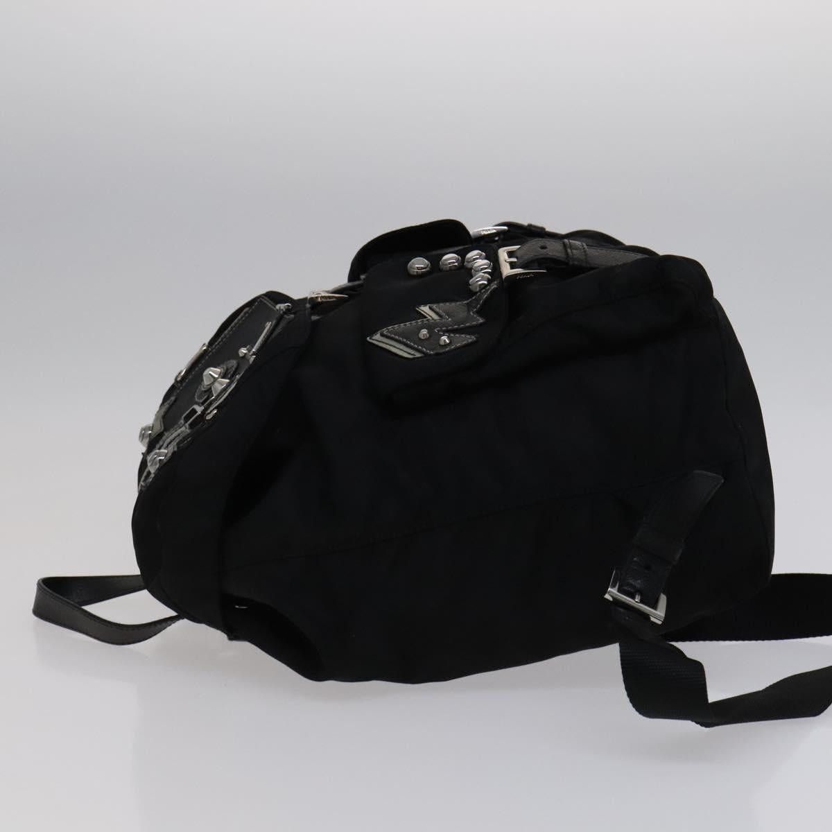 Prada PRADA Backpack Nylon Black Size ONE SIZE - 5 Thumbnail