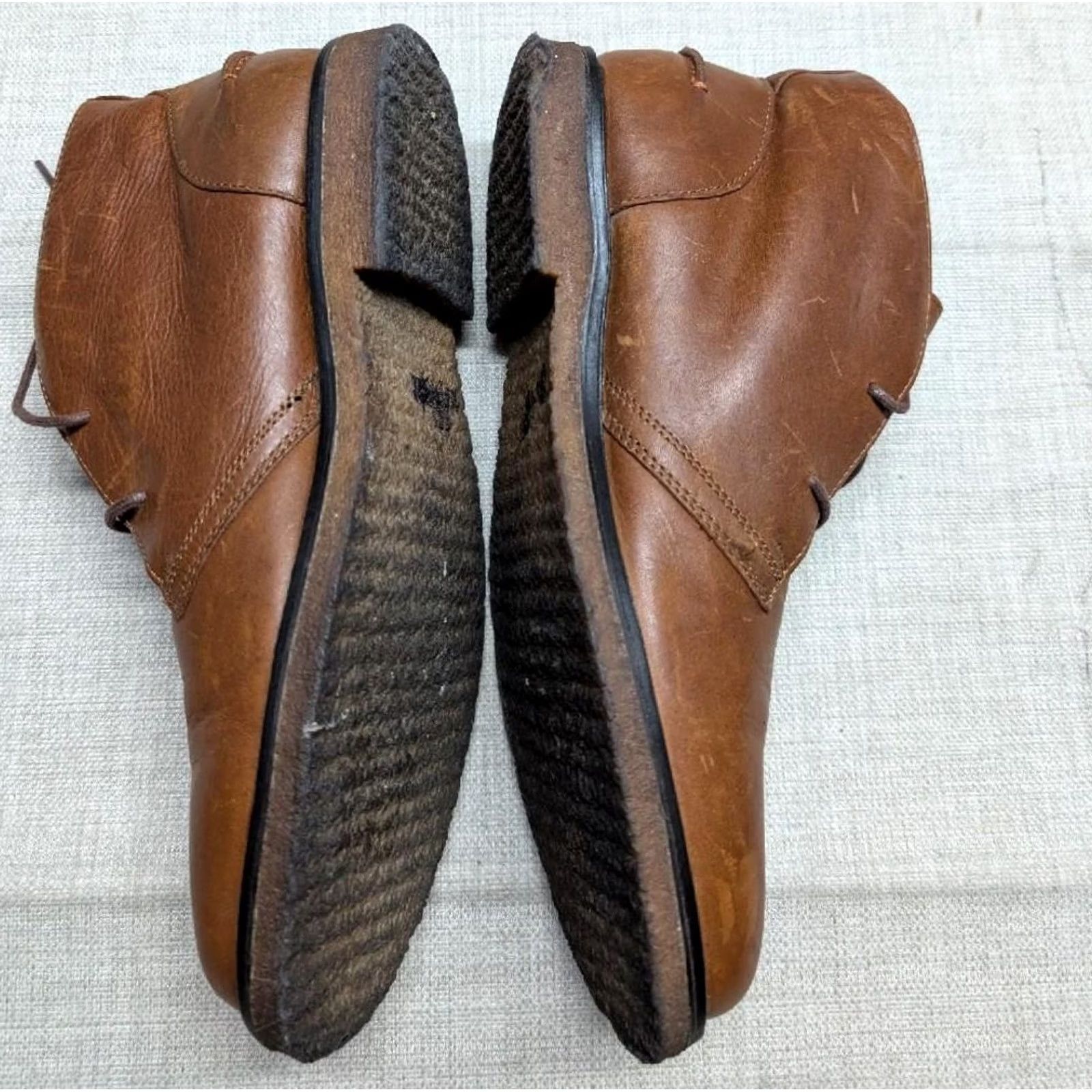 Polo Ralph Lauren POLO by Ralph Lauren Chukka Boots 10 D Brown Leather MARLOW Gum Soles Mens Size 10 D Brown Leather Polo Ralph Lauren Boots Size US M / EU 48-50 / 2 - 5 Thumbnail