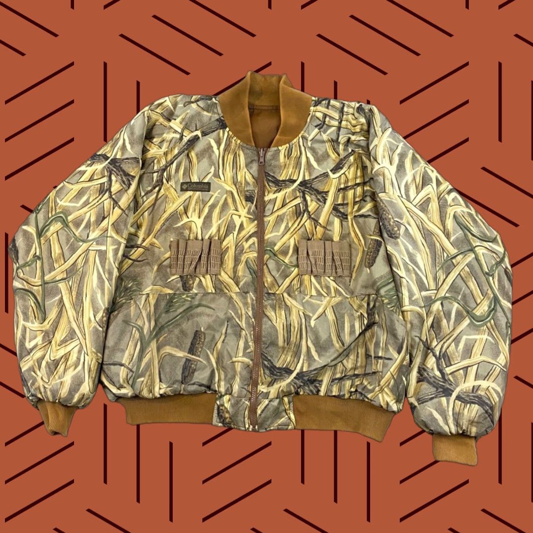 Delta VINTAGE COLUMBIA Jacket Mens XL Interchange Reversible Delta Camo Hunting Coat Size US XL / EU 56 / 4 - 1 Thumbnail