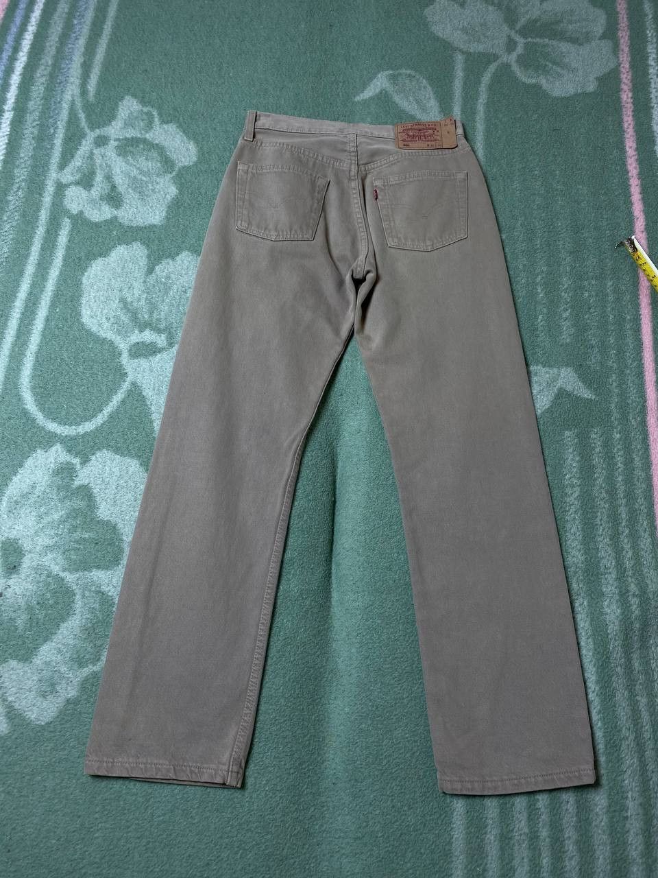 Levi's jeans beige Levi's 501 vintage Y2K w30 streetwear Size US 30 / EU 46 - 19 Thumbnail