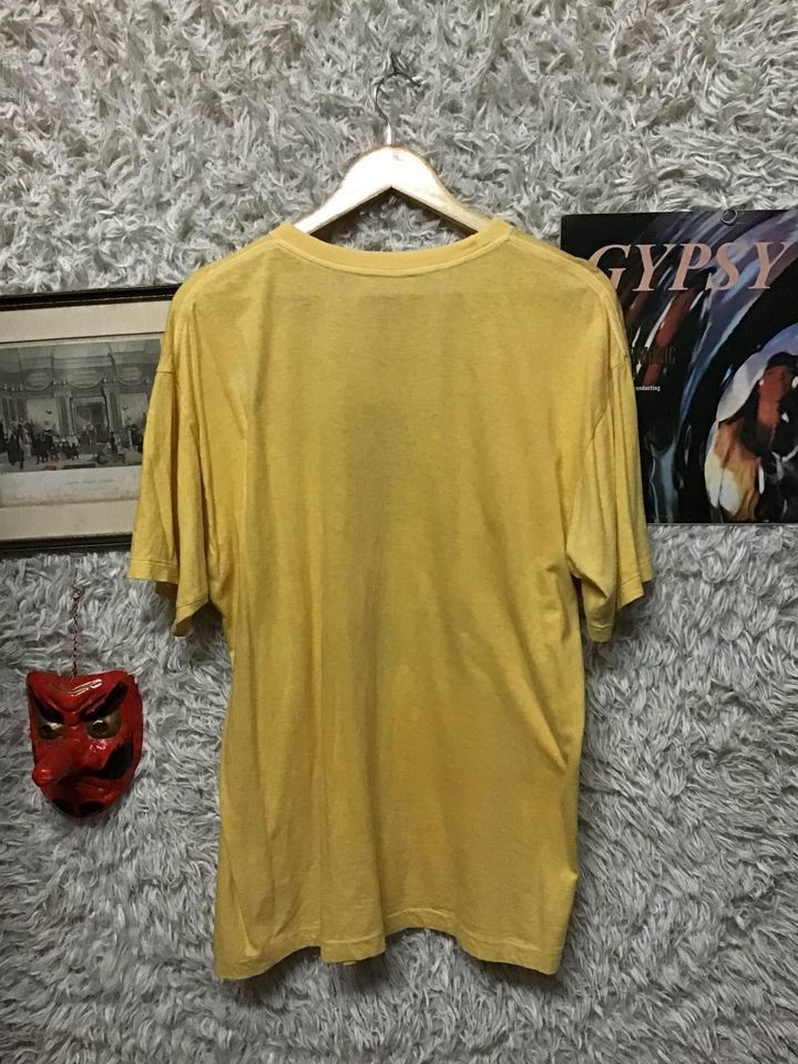 Vintage Vintage gaisha yellow single stitch Size US XL / EU 56 / 4 - 3 Thumbnail