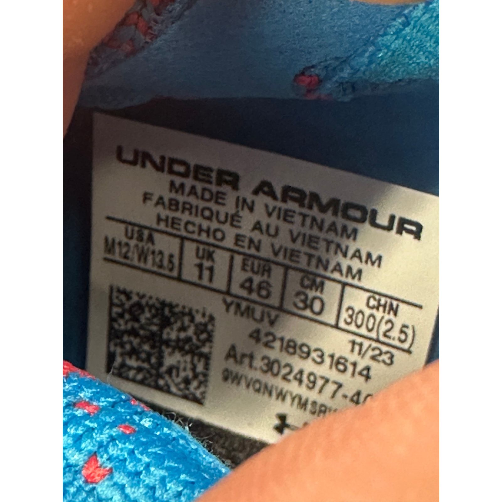 Under Armour Under Armour FUTR X ELITE Basketball Shoes Mens 12 Blue NEW Size US 12 / EU 45 - 8 Thumbnail