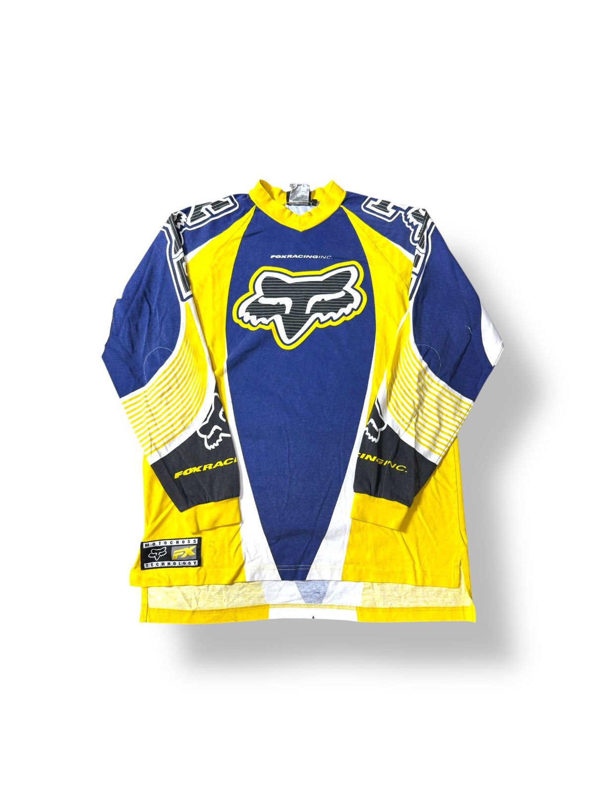 Fox Racing *RARE* 90s VINTAGE JERSEY MOTOCROSS FOX RACING MOTO SPORT Size US M / EU 48-50 / 2 - 1 Thumbnail
