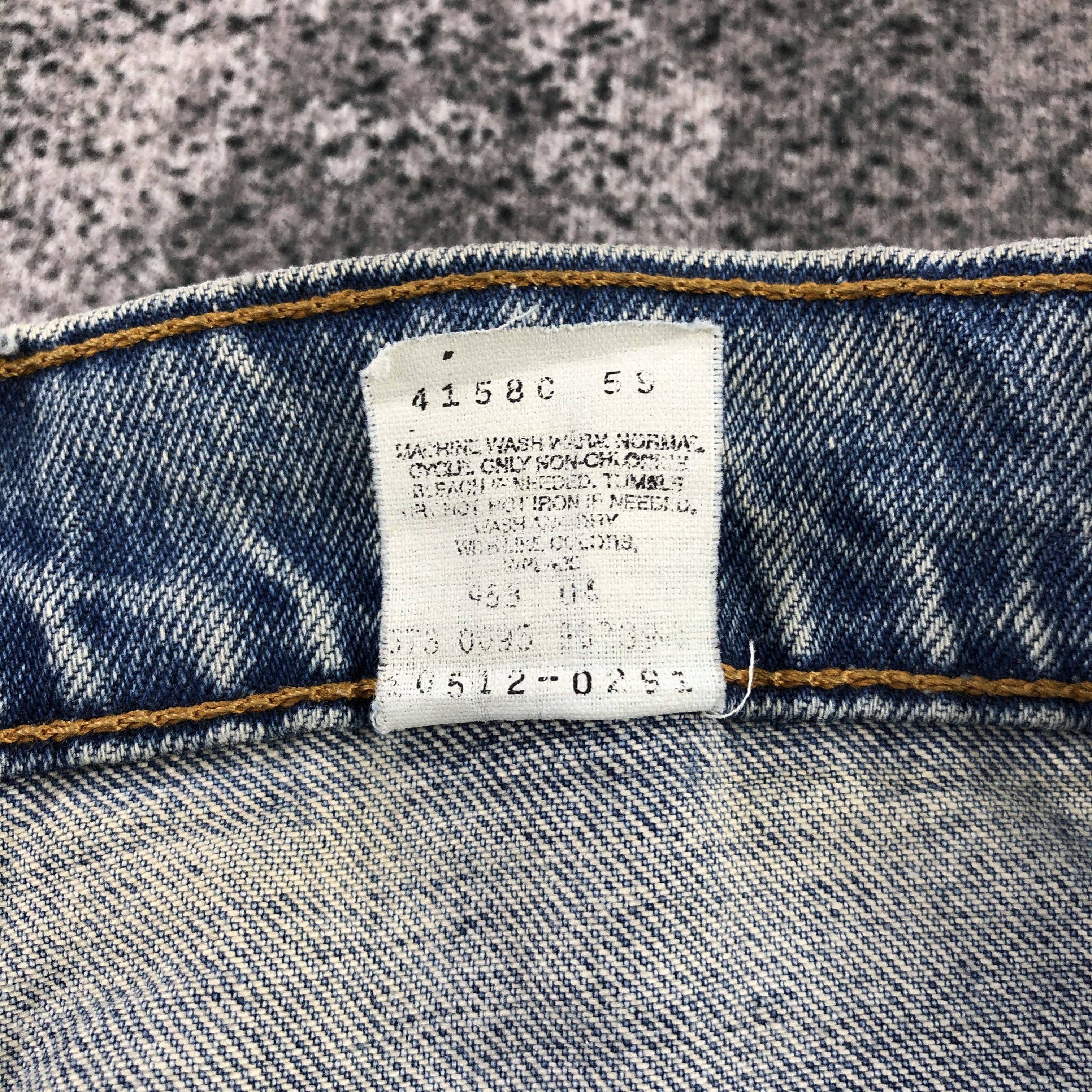 Levi's Vintage Levis 512 Jeans Slim Tapered Leg Denim KJ987 Size US 30 / EU 46 - 14 Thumbnail