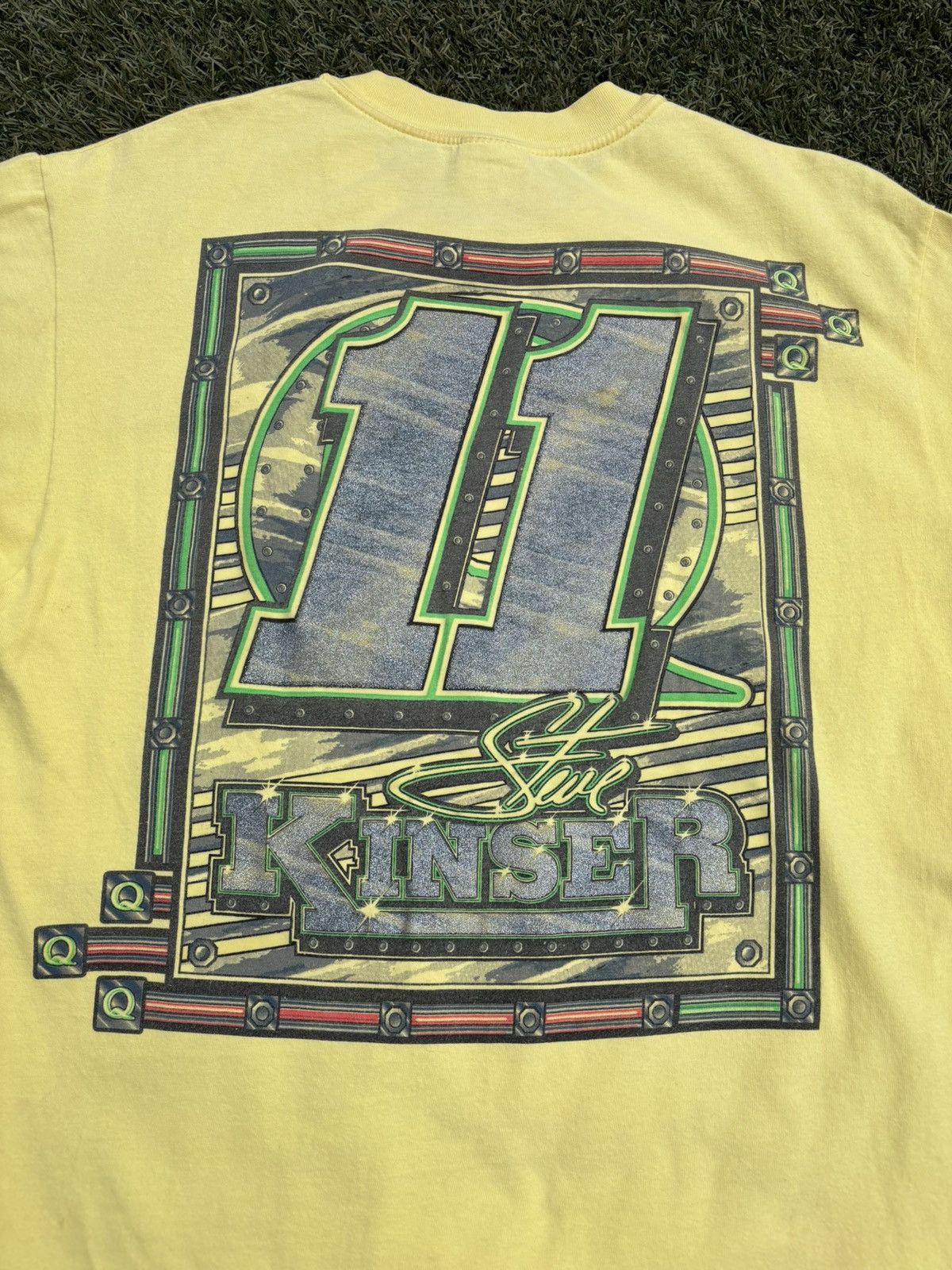 Other Vintage Steve Kinser sprint car racing t shirt Size US L / EU 52-54 / 3 - 9 Thumbnail