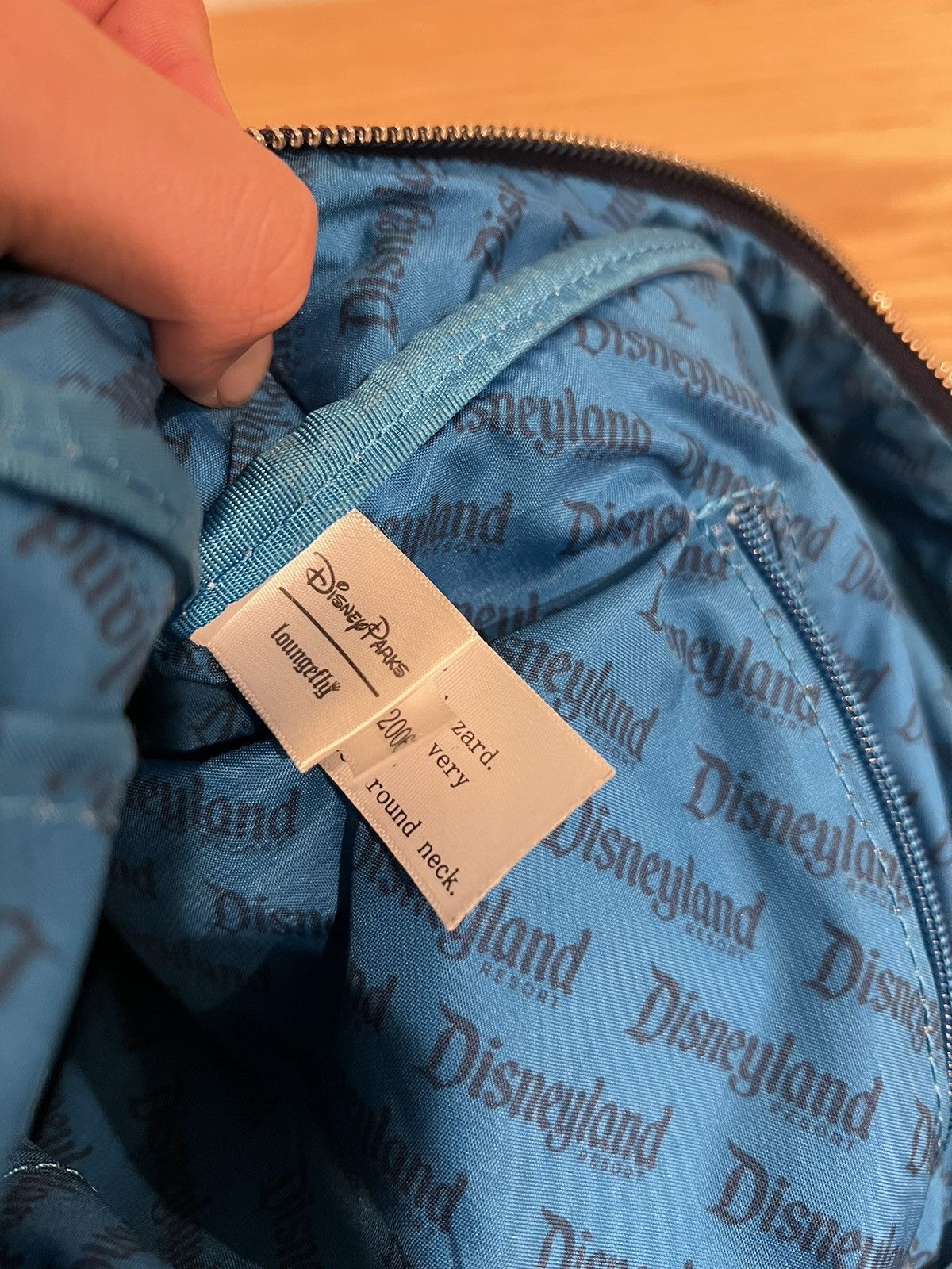 Disney Retired Disney Parks Loungefly Castle Canvas Backpack Size ONE SIZE - 7 Thumbnail