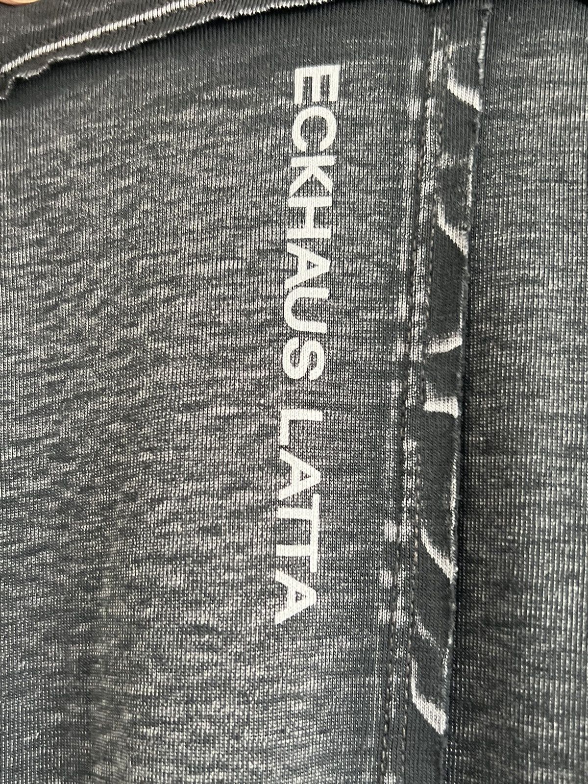 Eckhaus Latta Eckhaus Latta Lapped Mini Dress Charcoal Size M / US 6-8 / IT 42-44 - 6 Thumbnail