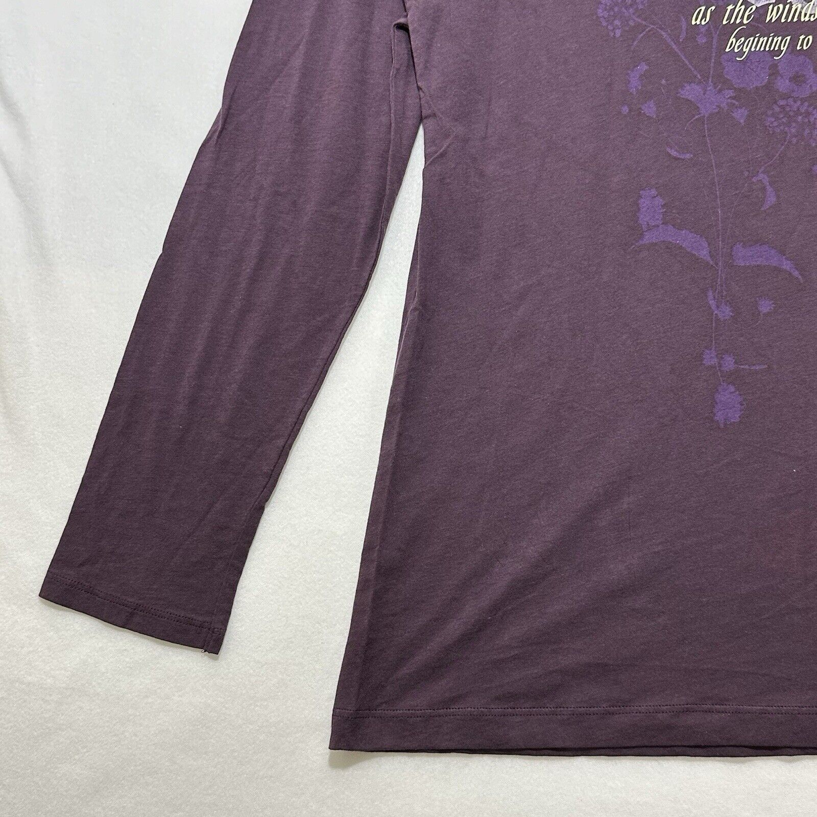 Old Navy Vintage Y2K Old Navy XXL Purple Long Sleeve Graphic T Shirt Size XXL / US 16-18 / IT 52-54 - 8 Thumbnail