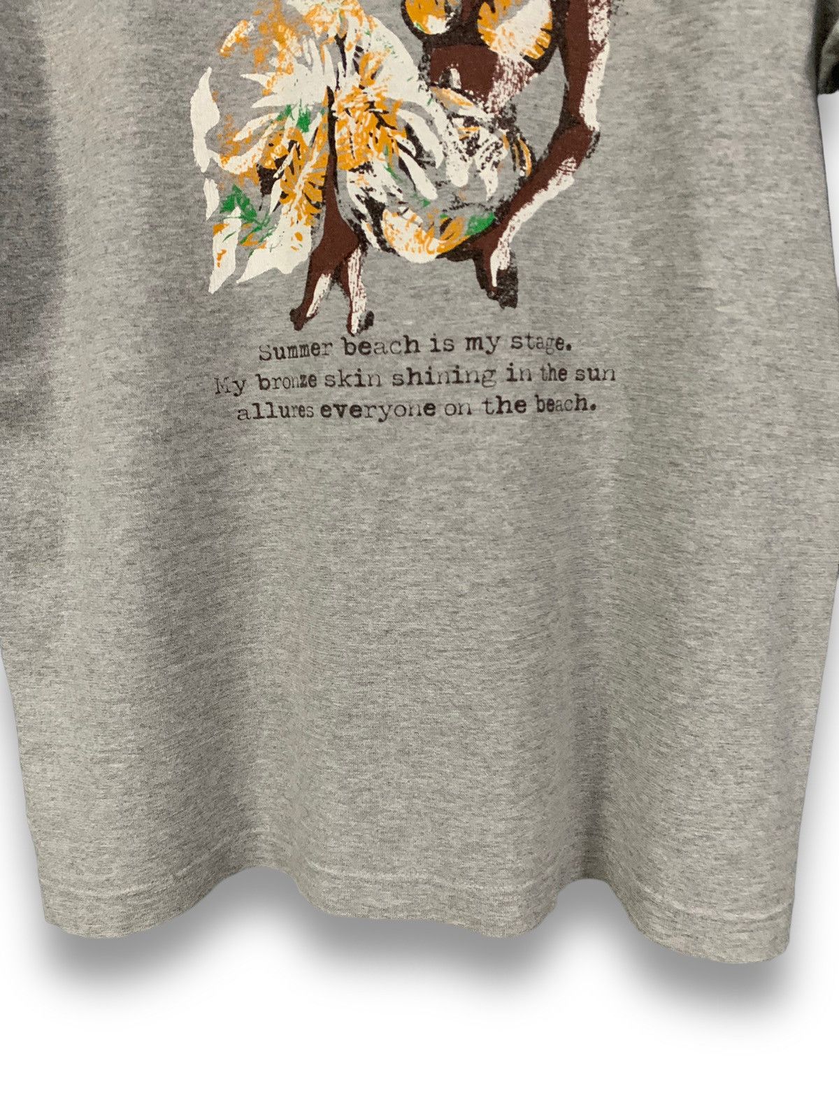 Seditionaries Vintage Seditionaries Sunny Cloud Poem Beach Beauty T-Shirt Size US L / EU 52-54 / 3 - 12 Thumbnail