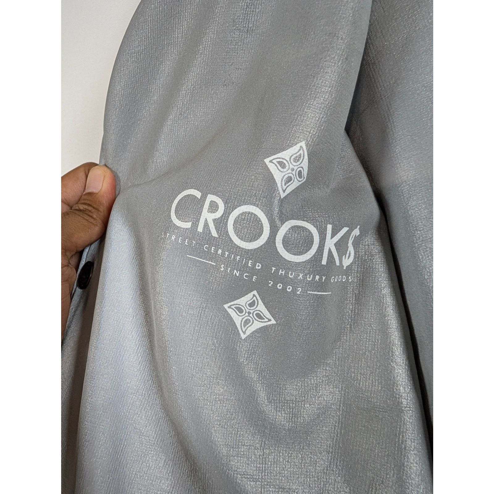 Crooks & Castles Crooks & Castles Woven Reversible Coaches Jacket Lumin Mens Size US XL / EU 56 / 4 - 6 Thumbnail