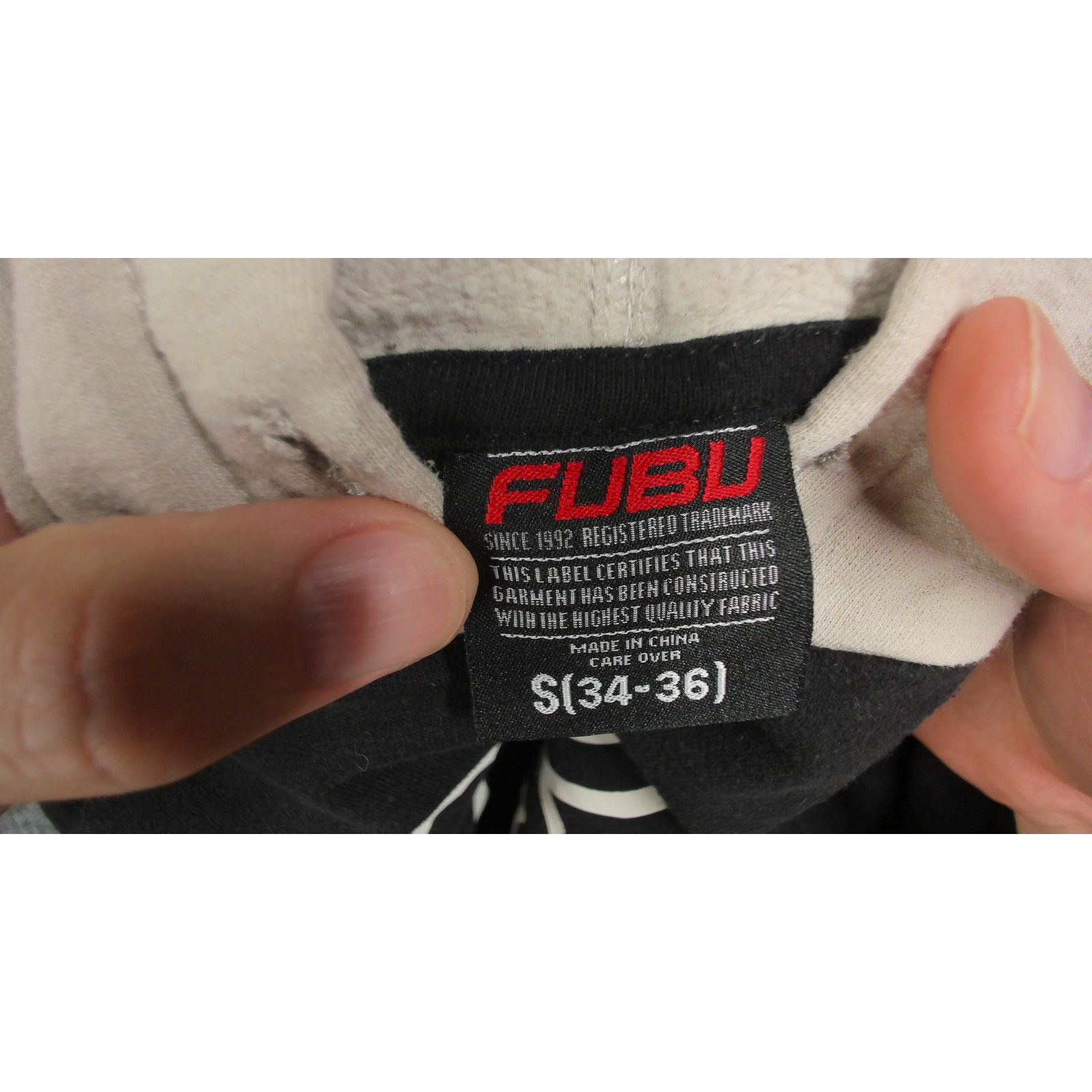 Fubu Fubu Archival Y2K Script Logo Colorblock Hoodie Size US S / EU 44-46 / 1 - 7 Thumbnail
