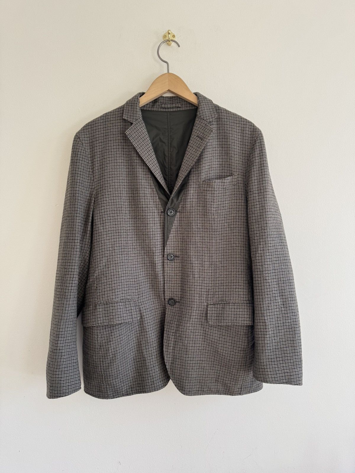 Lardini RVR Lardini Reversible Wool / Polyester Jacket Size 48 Italy Size US M / EU 48-50 / 2 - 1 Thumbnail