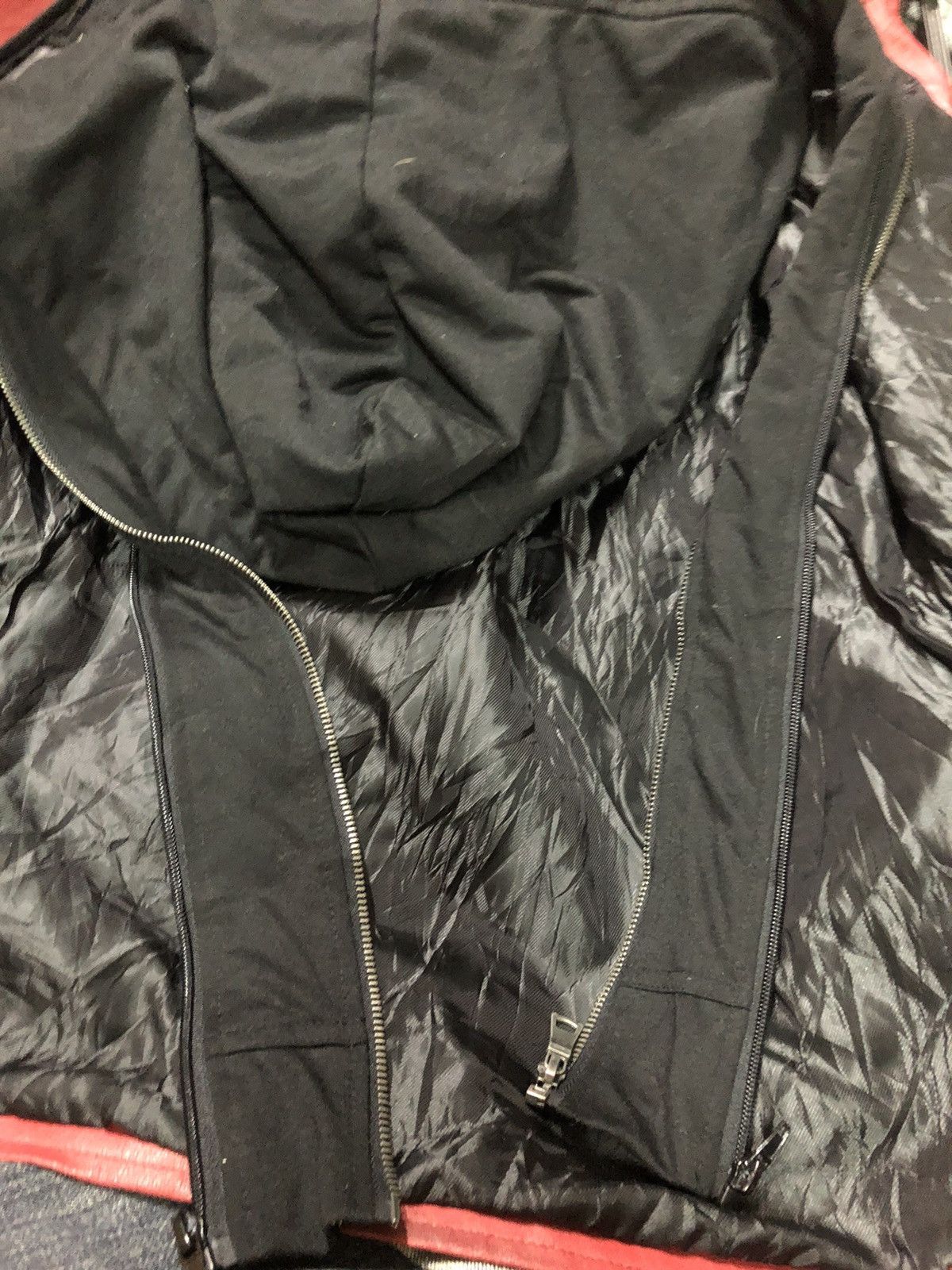 If Six Was Nine In The Attic Apocalypse Biker Punk Hooded Jacket Size US S / EU 44-46 / 1 - 5 Thumbnail