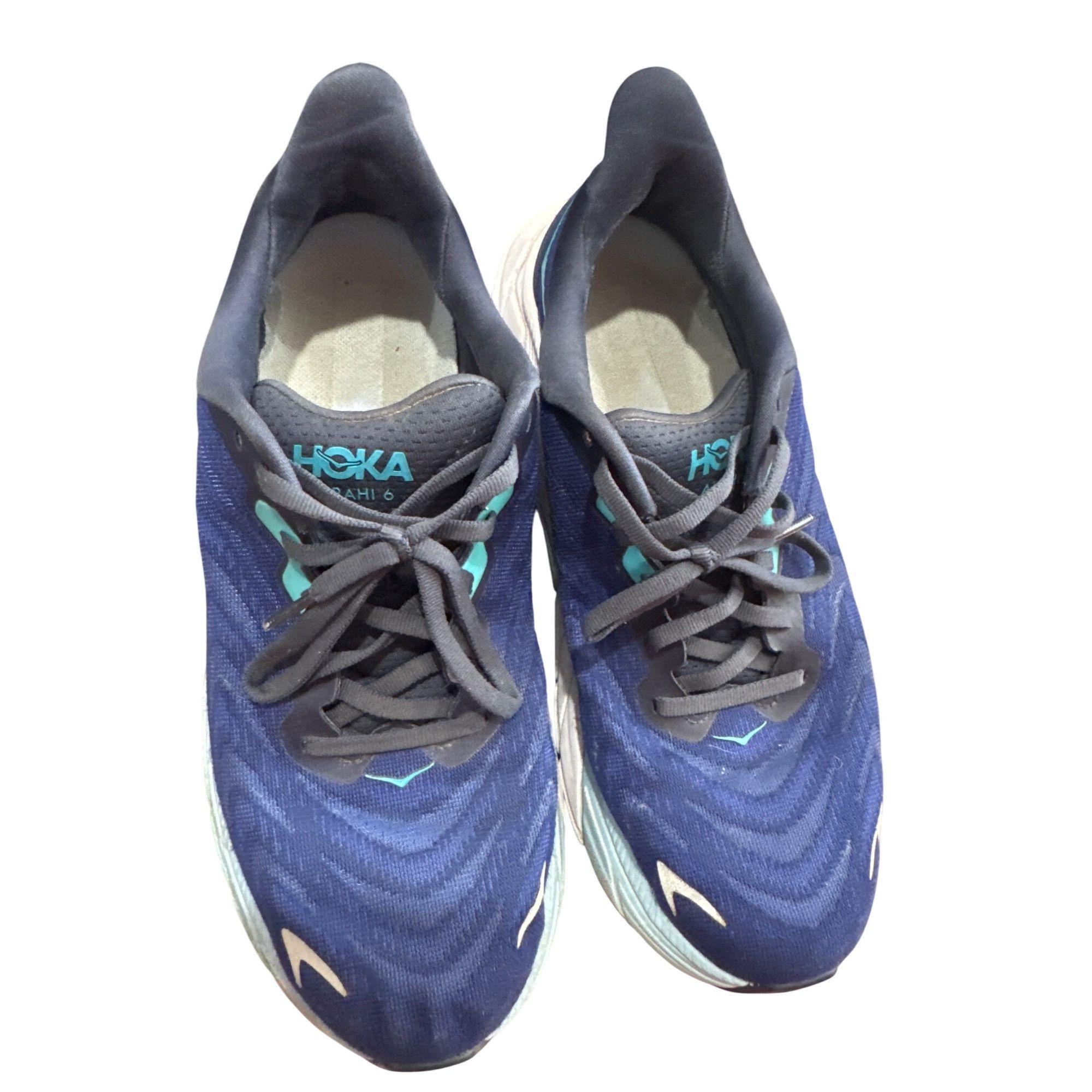 Hoka Hoka One One Arahi 6 mens blue running Shoes Size 7.5D SKU 9 Size US 7.5 / EU 40-41 - 9 Thumbnail