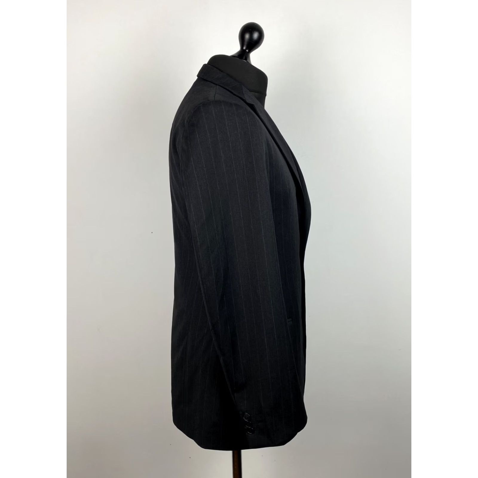 Emporio Armani Emporio Armani Blazer Jacket Size 52 Men Black Blazer 52 Mens Size 52 Armani Blazer Jacket Black Size 52R - 2 Thumbnail