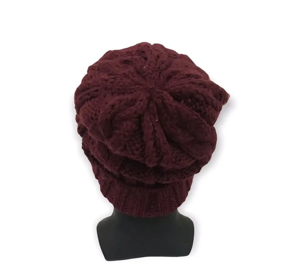 Japanese Brand Japanese Brand Plain Beanie Hat Size ONE SIZE - 4 Thumbnail