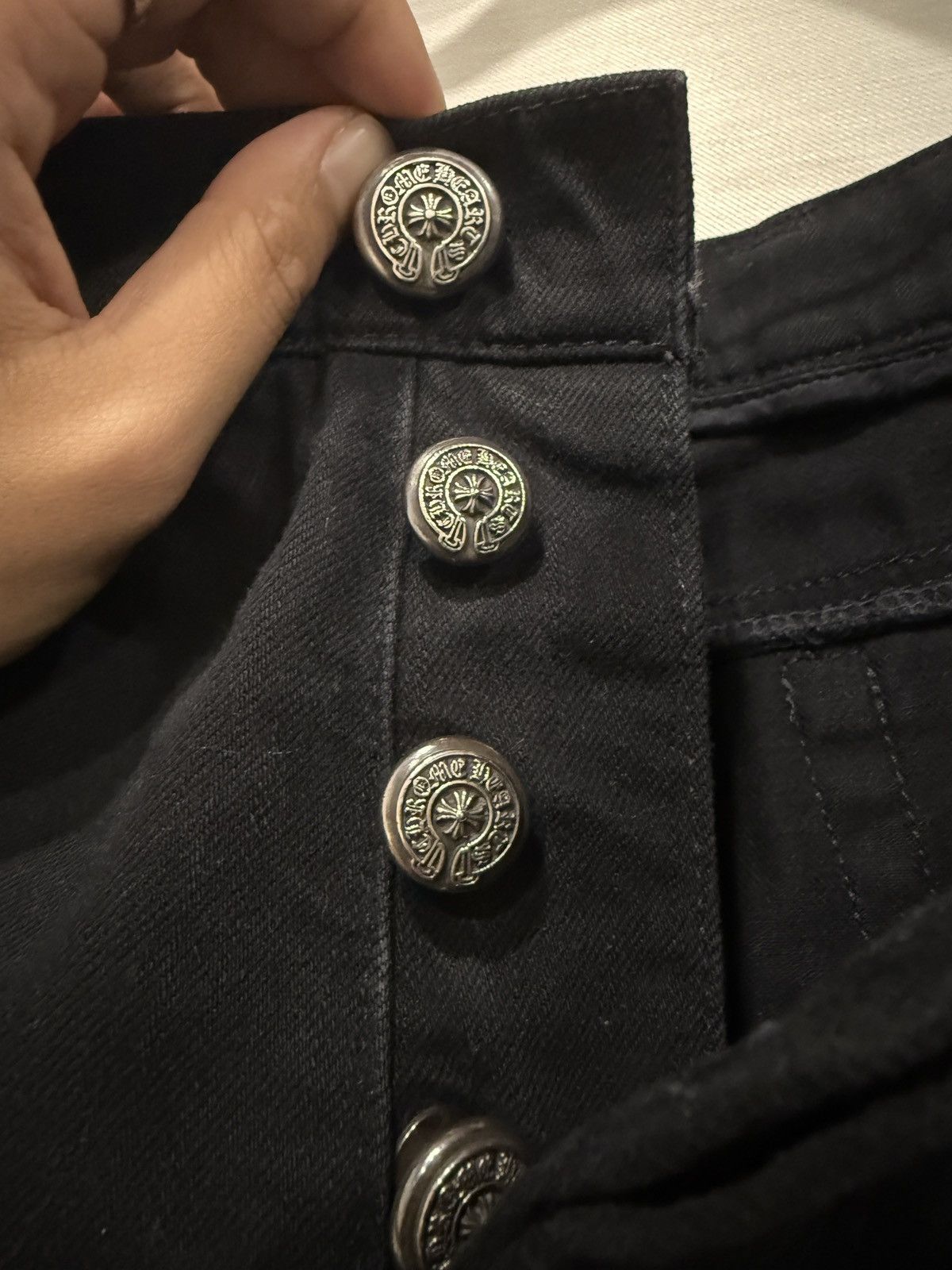 Chrome Hearts Chrome Hearts Fleurknee w/ dagger zippers Size US 34 / EU 50 - 6 Thumbnail