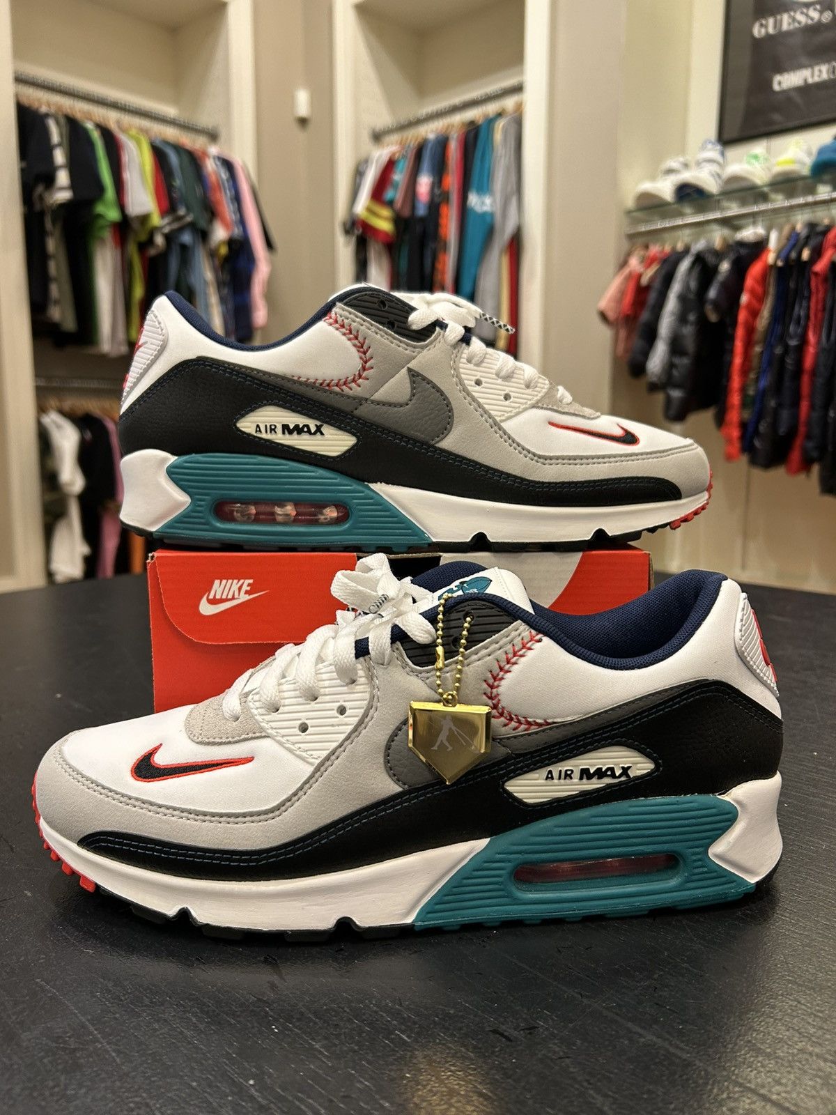 Nike Nike Air Max 90 ‘Griffey Swingman’ Size US 12 / EU 45 - 1 Thumbnail