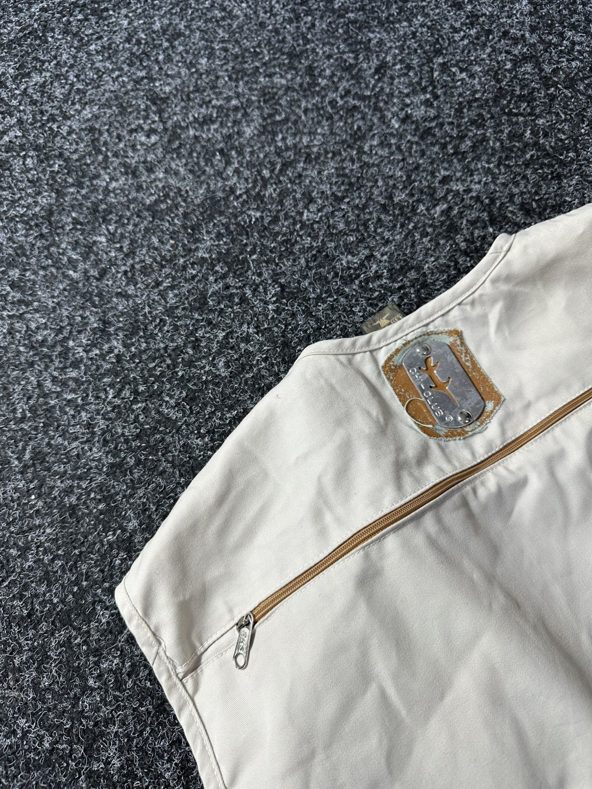 Japanese Brand 🚨RARE Multi Pocket Zipped Vest Y2K OUTDOOR ARHIVE BEIGE Size US M / EU 48-50 / 2 - 11 Thumbnail