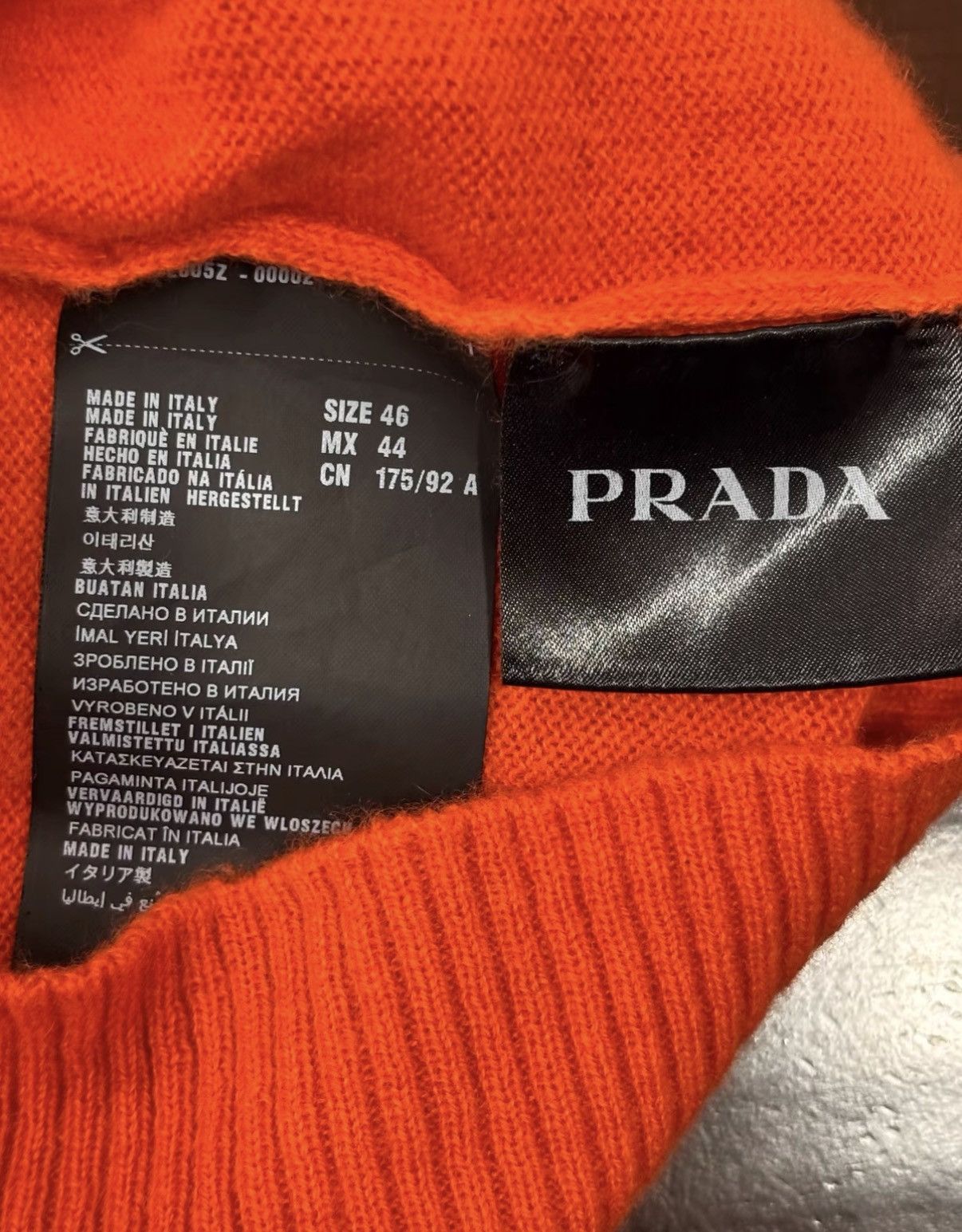 Prada Prada Cashmere Sweater J2 Size US S / EU 44-46 / 1 - 5 Thumbnail