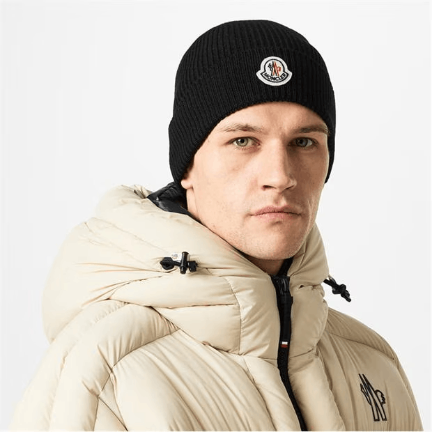 Moncler Pure Wool Beanie Size ONE SIZE - 4 Thumbnail