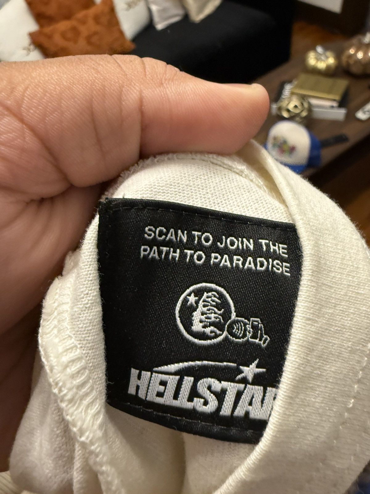 HELLSTAR Hellstar Classic T Shirt White Size Large Size US L / EU 52-54 / 3 - 8 Thumbnail