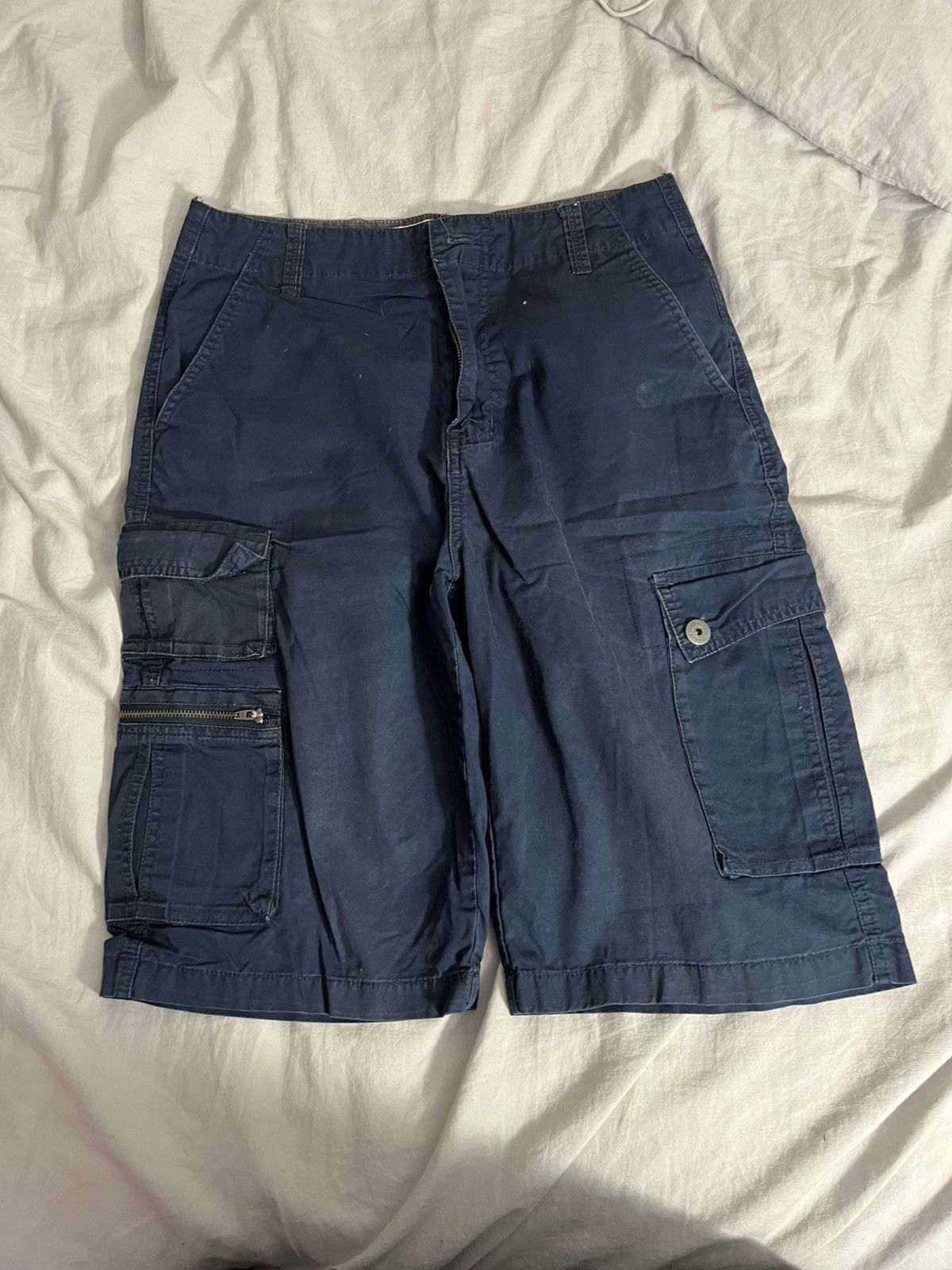 Other Vintage navy cargo shorts Size US 28 / EU 44 - 1 Thumbnail