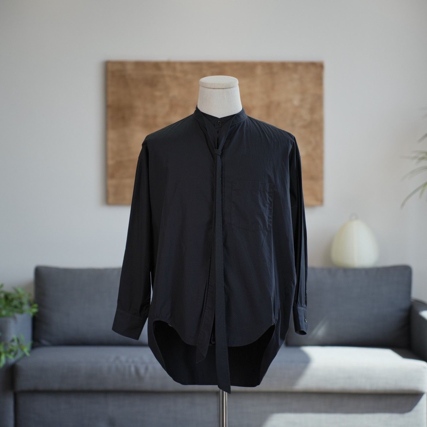 Balenciaga Balenciaga Black Shirt xxs Men Size US XXS / EU 40 - 1 Thumbnail