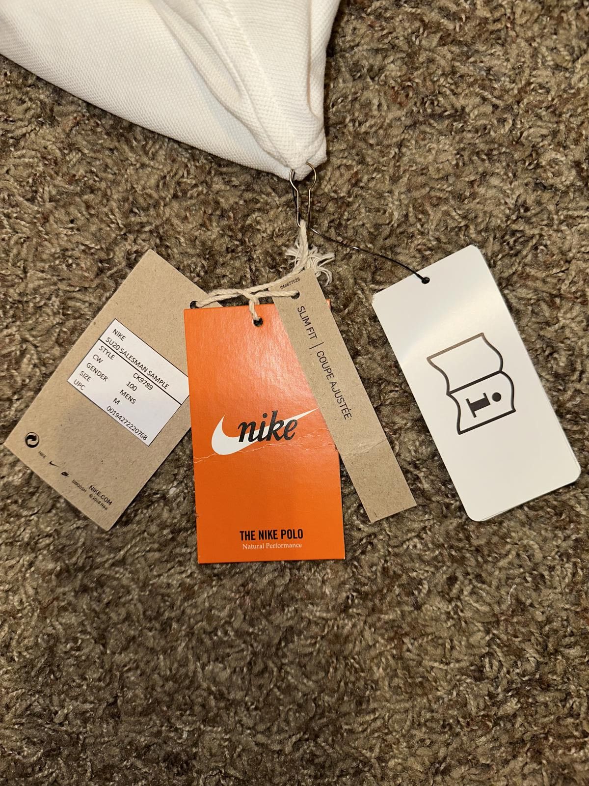 Nike The Nike Polo Rafa Men's Slim-Fit Polo Sample Size US M / EU 48-50 / 2 - 10 Thumbnail