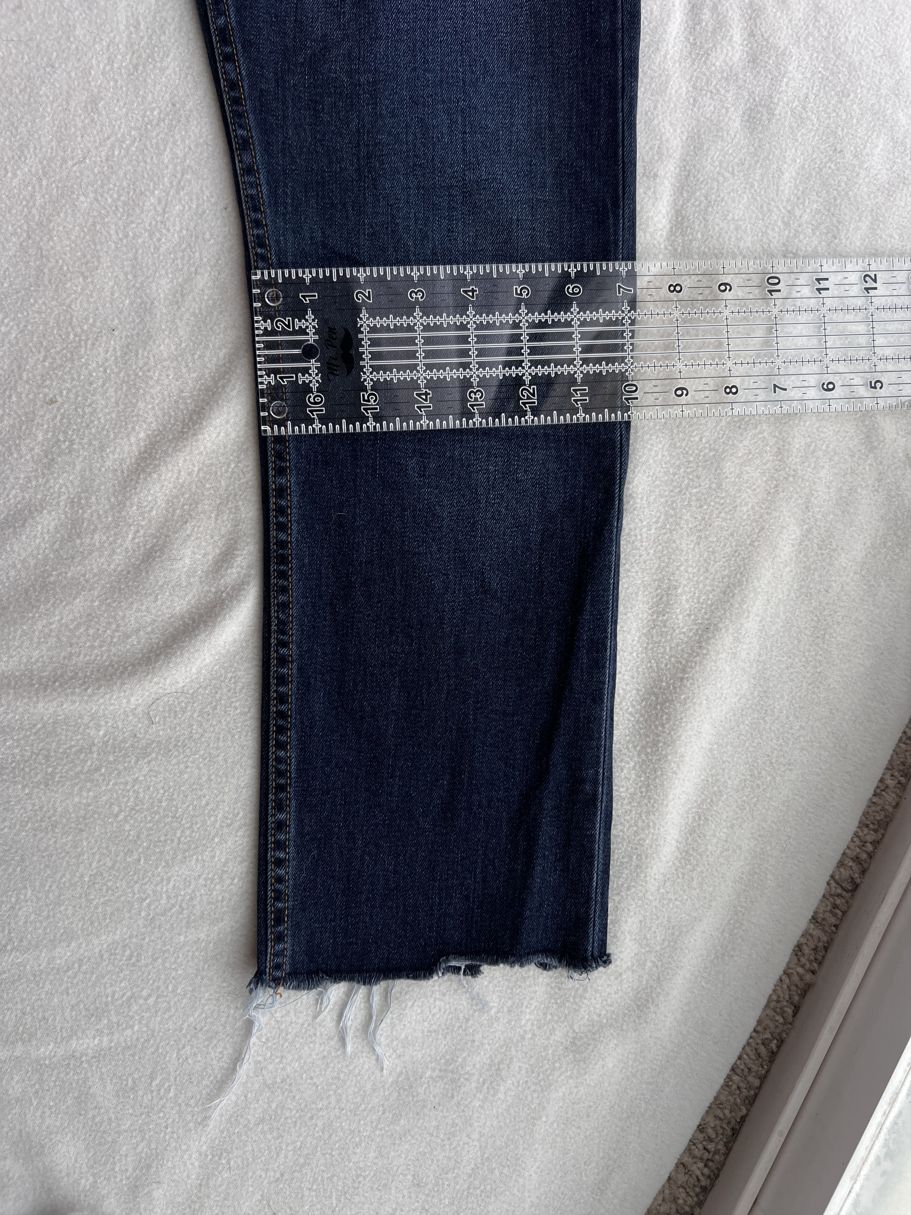Lone Flag Lone Flag - Slip Taper Raw Hem Denim Size 32 Size US 32 / EU 48 - 7 Thumbnail