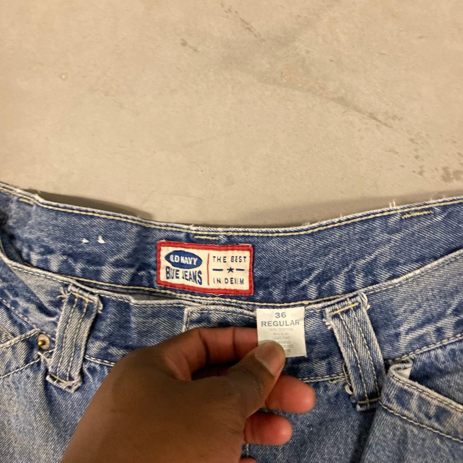 Old Navy × Vintage vintage y2k old navy carpenter cargo jeans 36x32 Size US 36 / EU 52 - 5 Thumbnail
