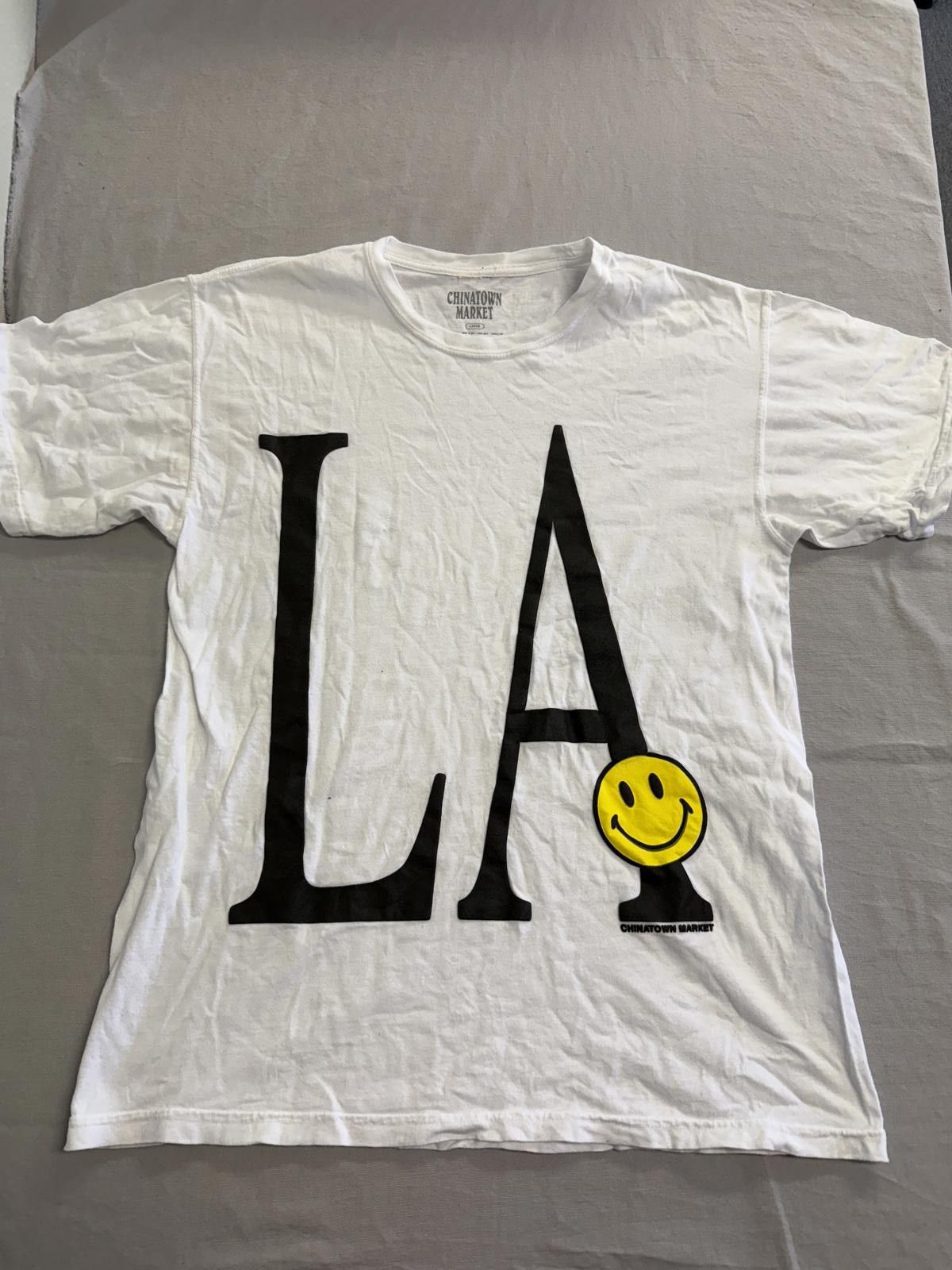 Designer Chinatown Market LA T-shirt Smiley Face Los Angeles L Size US L / EU 52-54 / 3 - 1 Thumbnail