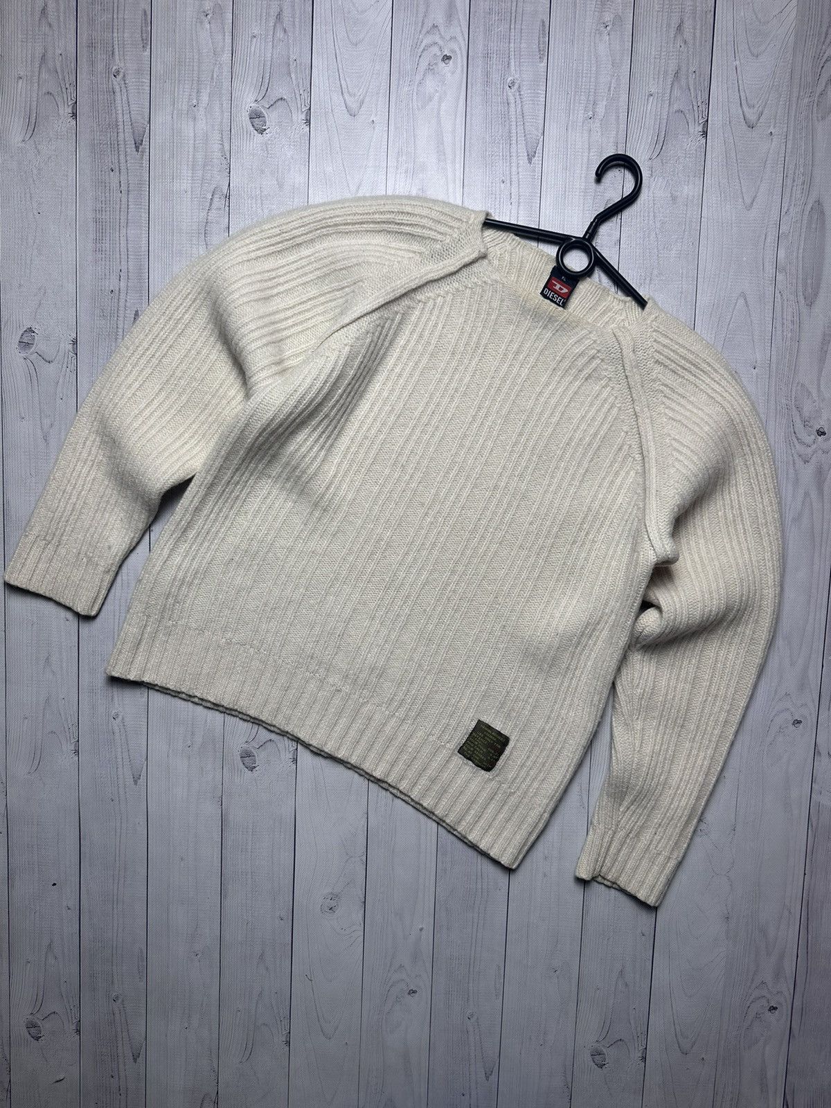 Diesel × Vintage Vintage Diesel sweater logo Y2K avant-garde size M/L Size US M / EU 48-50 / 2 - 1 Thumbnail