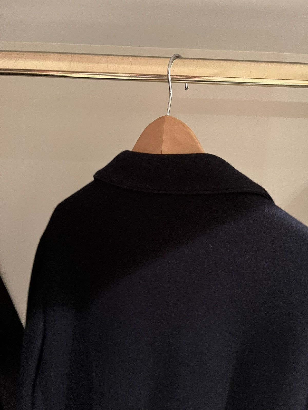 Z Zegna Zegna Wool & Cashmere Alpe Chore Jacket Navy Blue New+Tags Size US XL / EU 56 / 4 - 12 Thumbnail