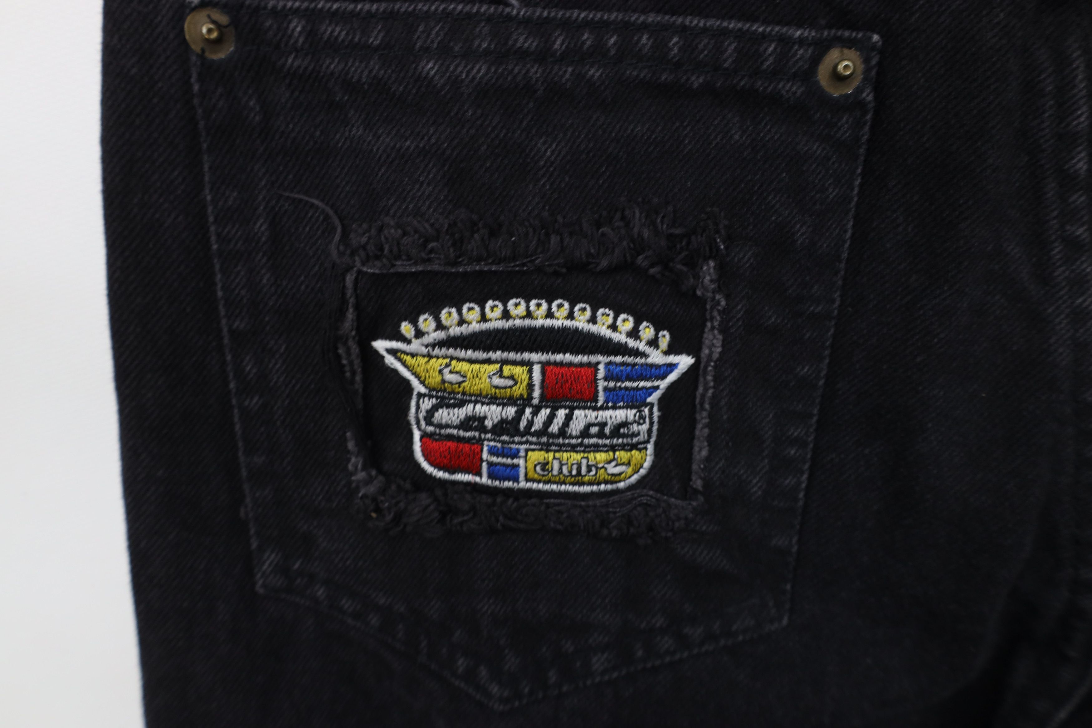 Cadillac Deadstock Vintage 80s 90s Cadillac Straight Leg Jeans USA Size US 29 - 14 Thumbnail
