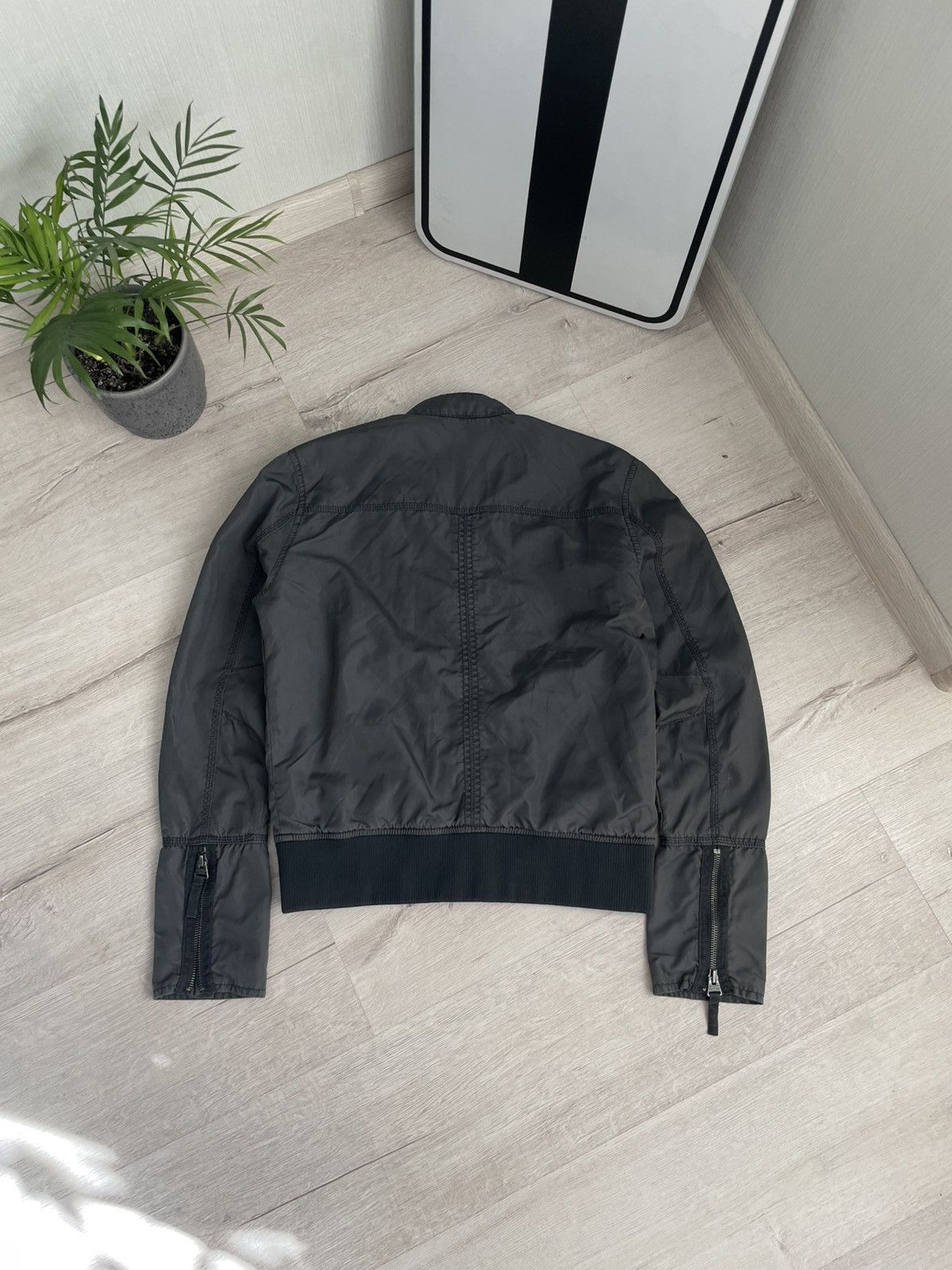 20471120 × Calvin Klein Vintage Calvin Klein Jeans Nylon Metal Zip Jacket Y2k Hype Size M / US 6-8 / IT 42-44 - 3 Thumbnail