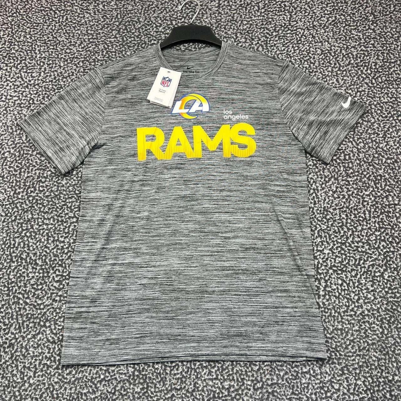 Nike Nike Dri-Fit Shirt Men Los Angeles LA Rams Crew Neck New L Size US L / EU 52-54 / 3 - 1 Thumbnail