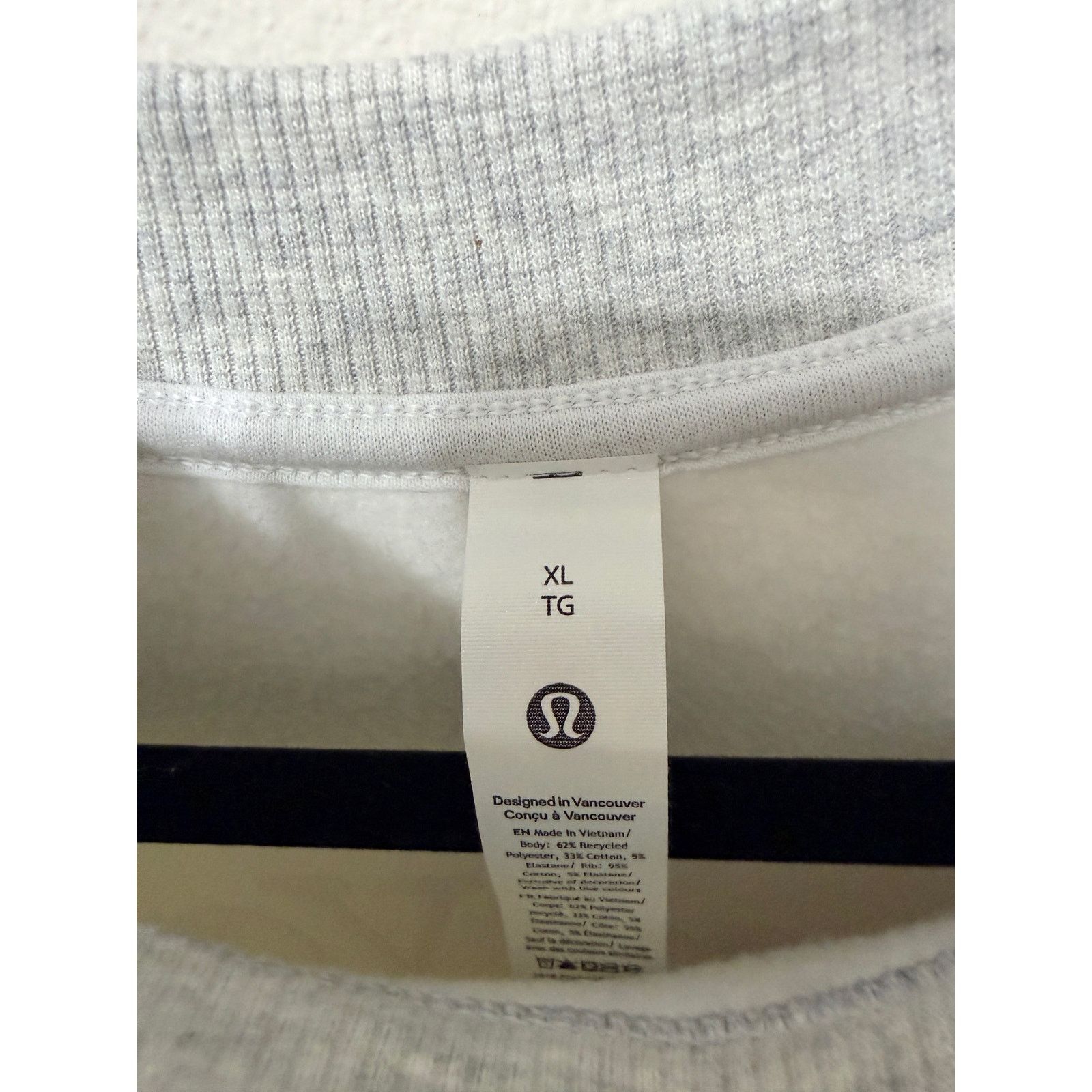 Lululemon NWT Women's Lululemon Big Cozy Pullover Tennis Sz XL $168 Size XL / US 12-14 / IT 48-50 - 4 Thumbnail
