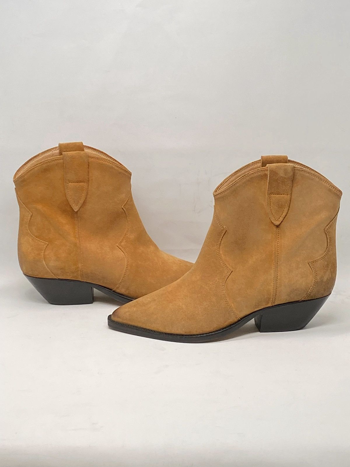 Isabel Marant Isabel Marant Dewina Suede Western Booties size 37 Size US 7 / IT 37 - 11 Thumbnail