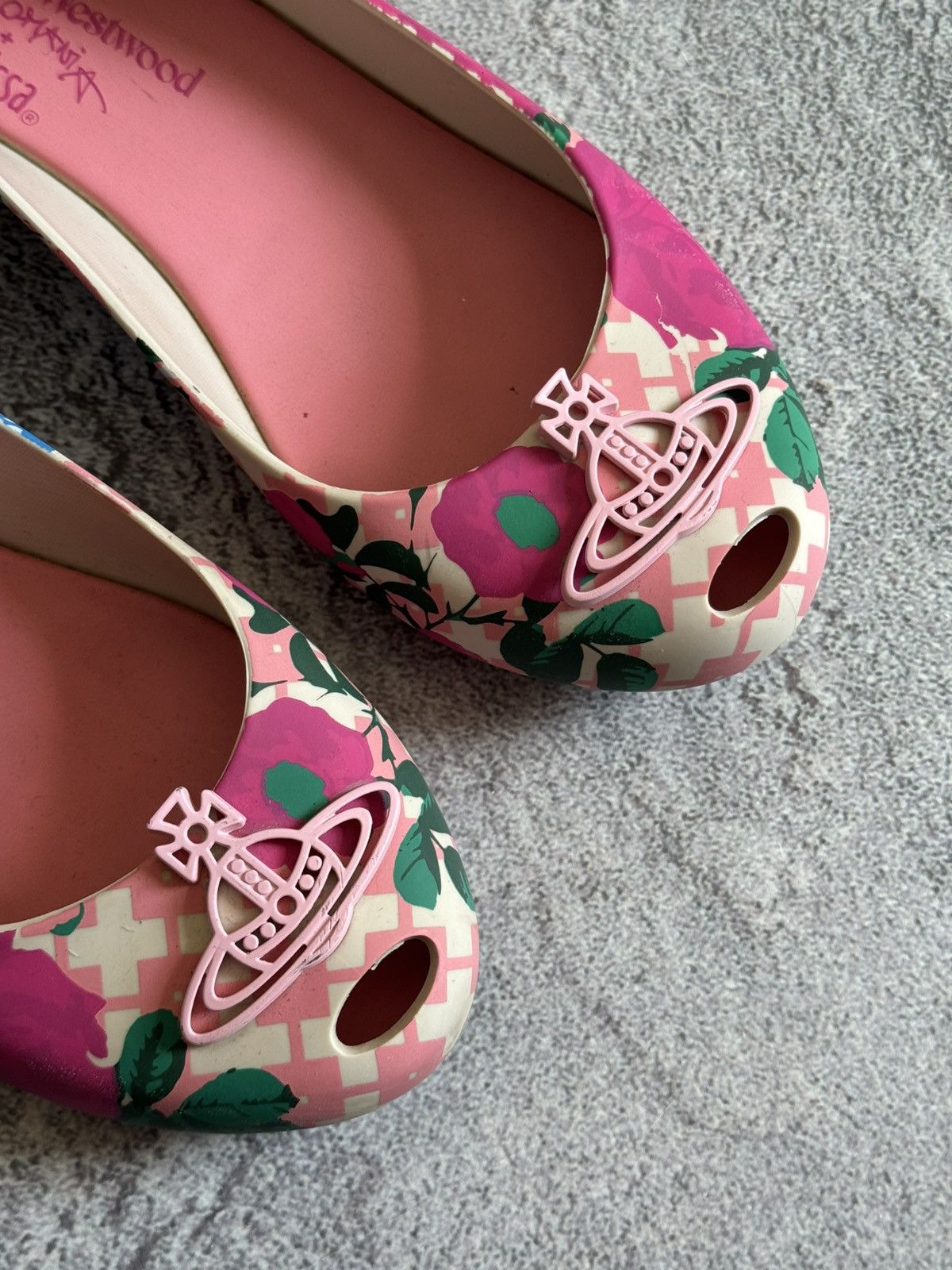 Vintage × Vivienne Westwood Vivienne Westwood anglomania Melissa US7/EUR38 shoes flats Size US 8 / IT 38 - 4 Thumbnail