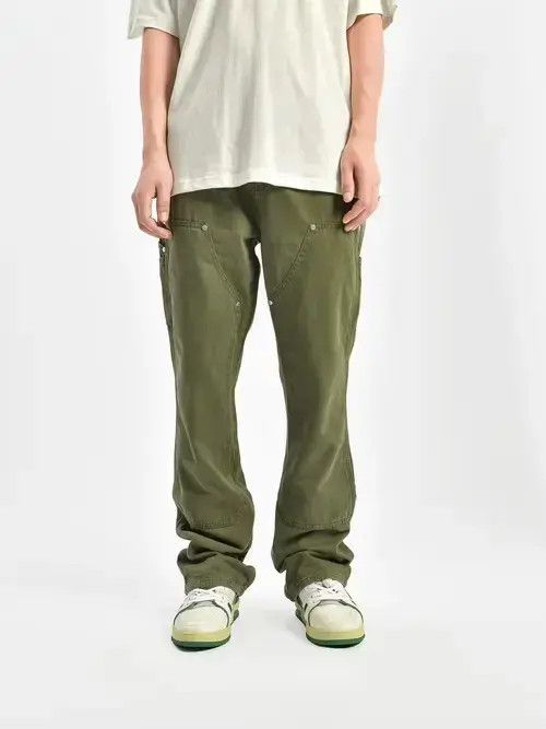 High Sport multi function fade work carpenter flared cargo pants Size US 34 / EU 50 - 1 Thumbnail