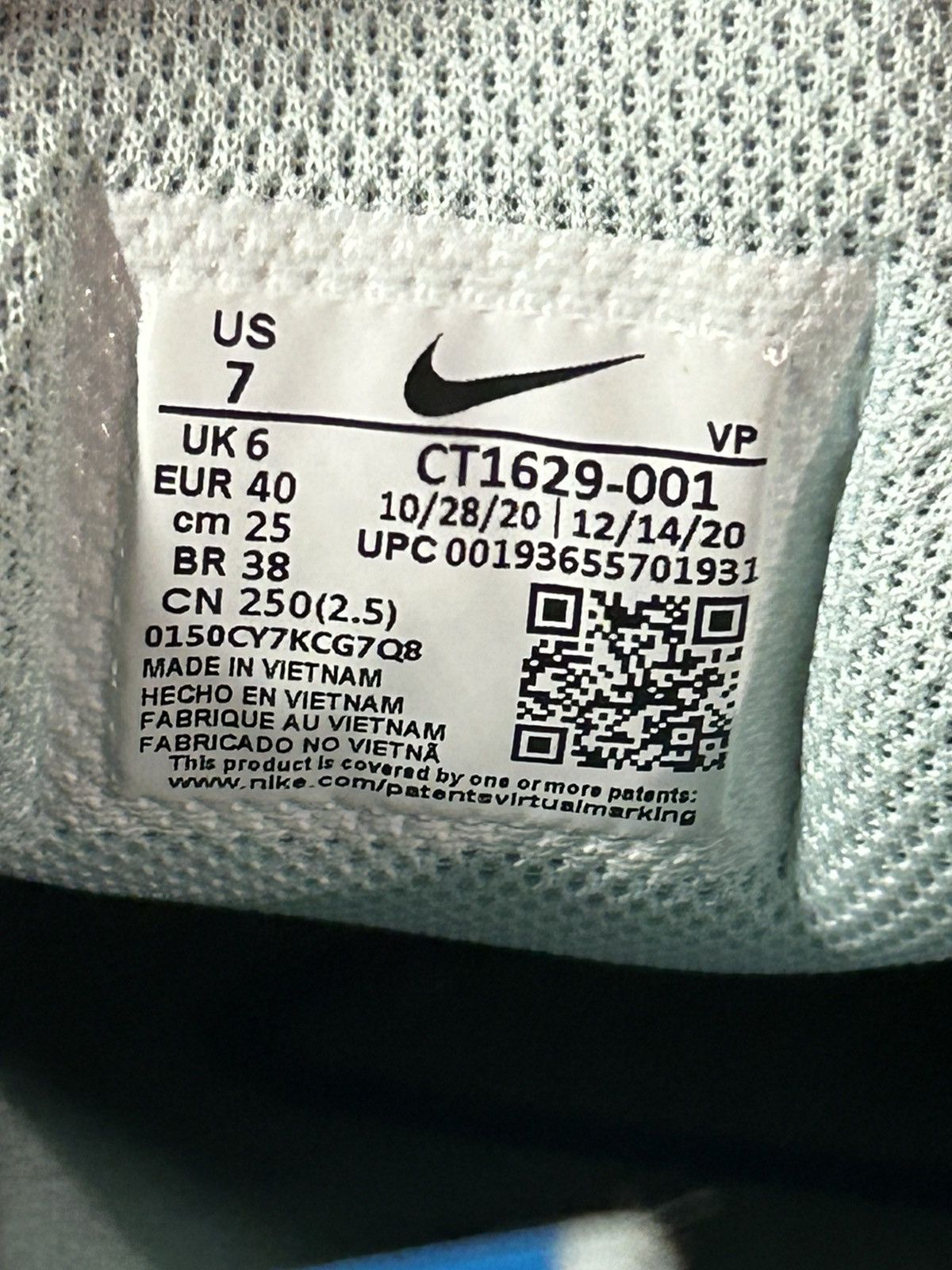 Nike Nike Air Zoom Pulse size 7 Size US 7 / EU 40 - 7 Thumbnail