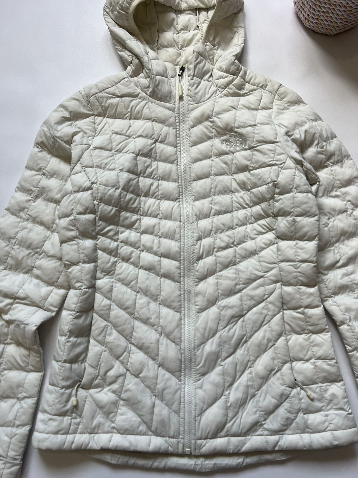 The North Face The North Face Down Full Zip Jacket Micropuffer Winter White Size S / US 4 / IT 40 - 2 Thumbnail