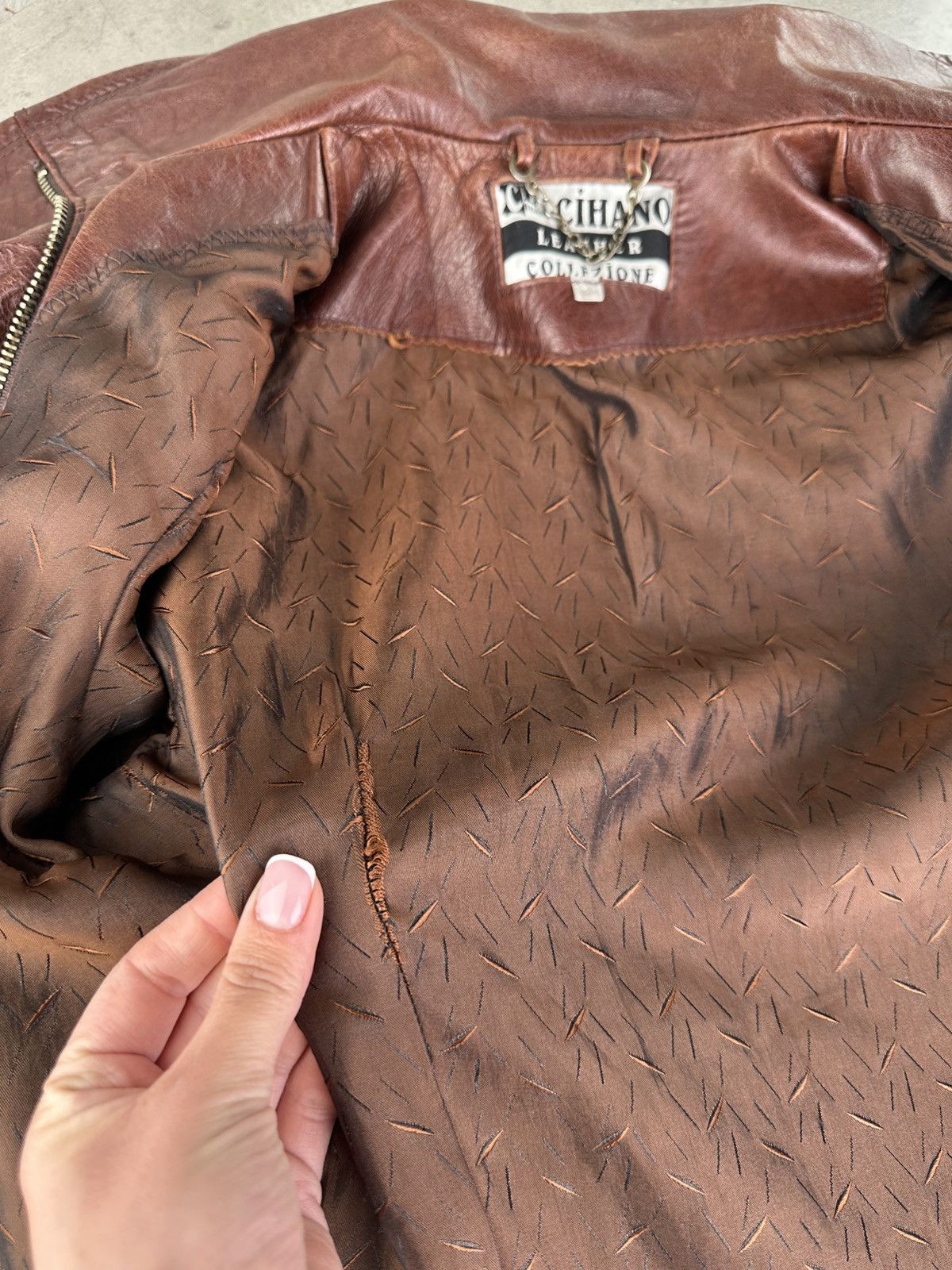 Japanese Brand Vintage Leather Jacket Size S / US 4 / IT 40 - 11 Thumbnail