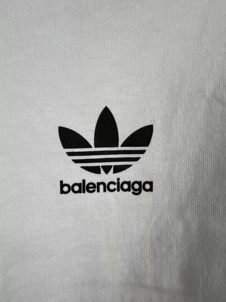 Balenciaga Balenciaga Trefoil Collab Short Sleeve Size US L / EU 52-54 / 3 - 3 Thumbnail