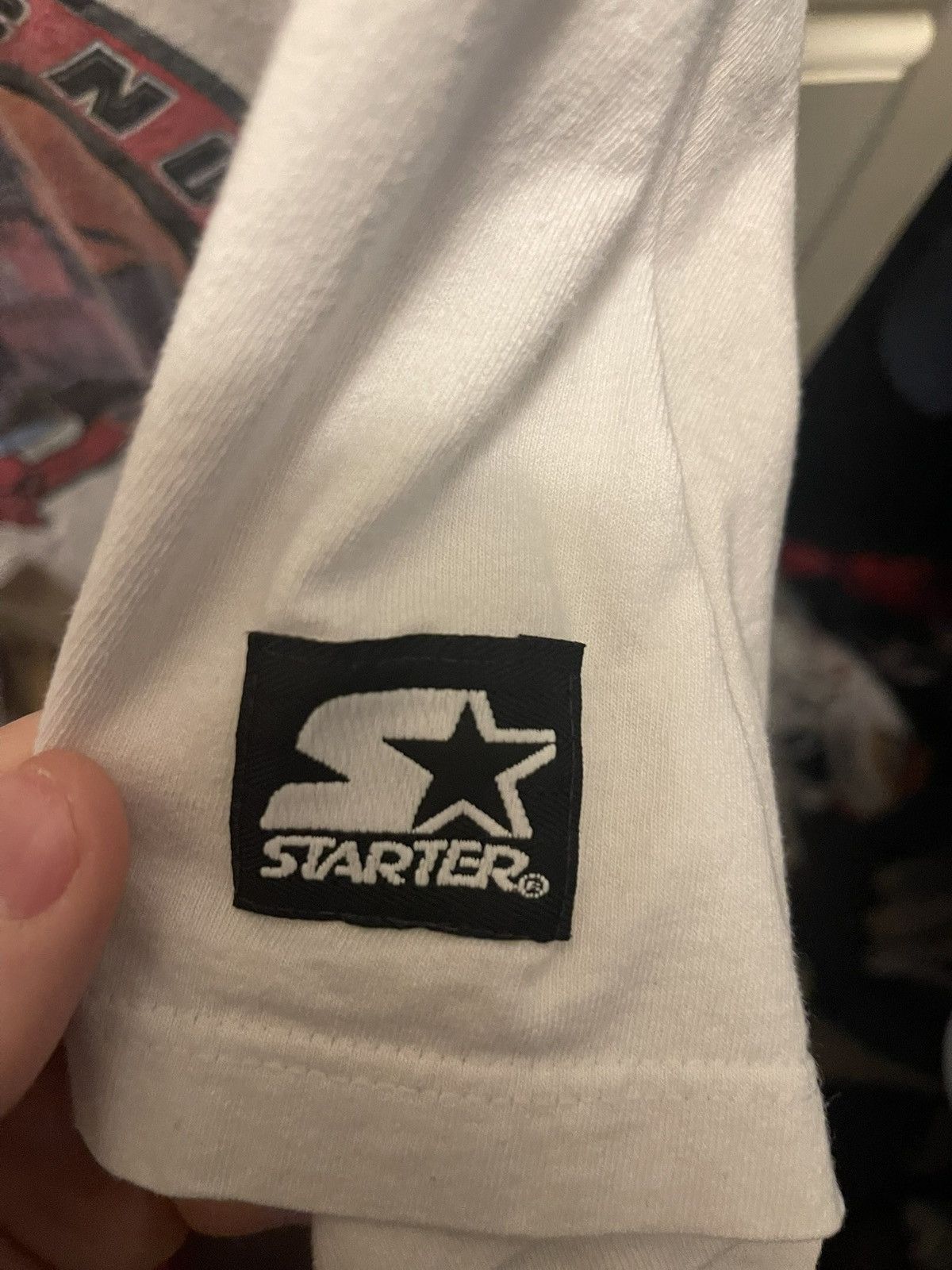 Starter × Vintage Chicago Bulls Vintage Championship Starter Shirt XL Size US XL / EU 56 / 4 - 4 Thumbnail