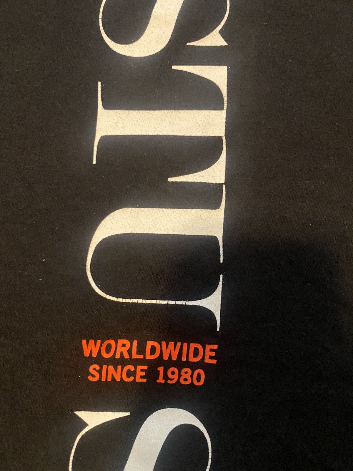 Stussy × Vintage Stussy Worldwide T-Shirt Size US L / EU 52-54 / 3 - 6 Thumbnail