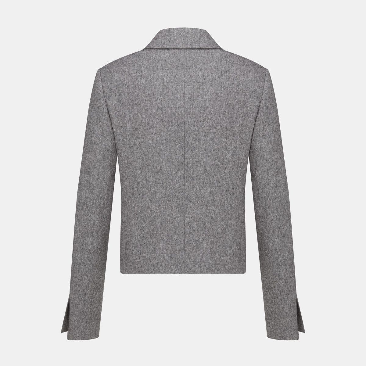 Dior o1bcso1str0226 Cropped Jacket in Grey Size US XL / EU 56 / 4 - 2 Thumbnail